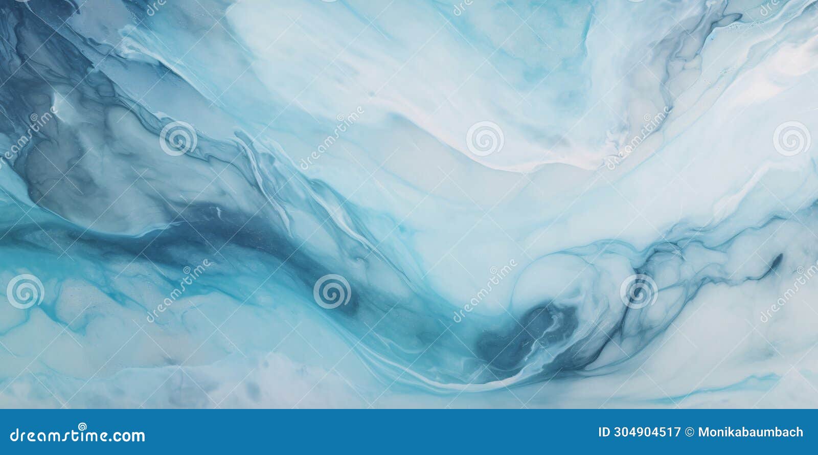 Blue and White Marble Texture Background Stock Illustration