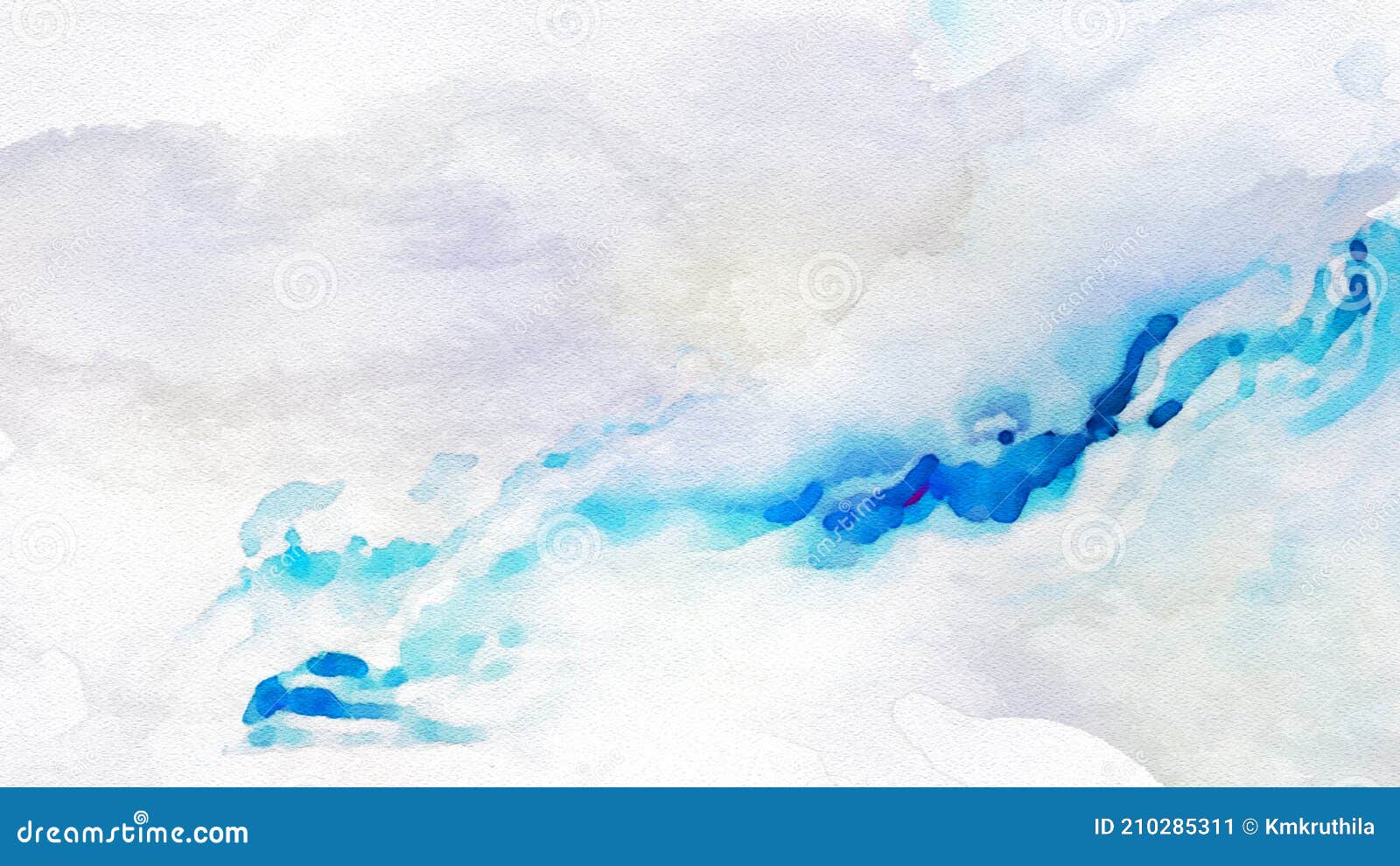 Blue and White Watercolor Background Texture Image Stock Image Image