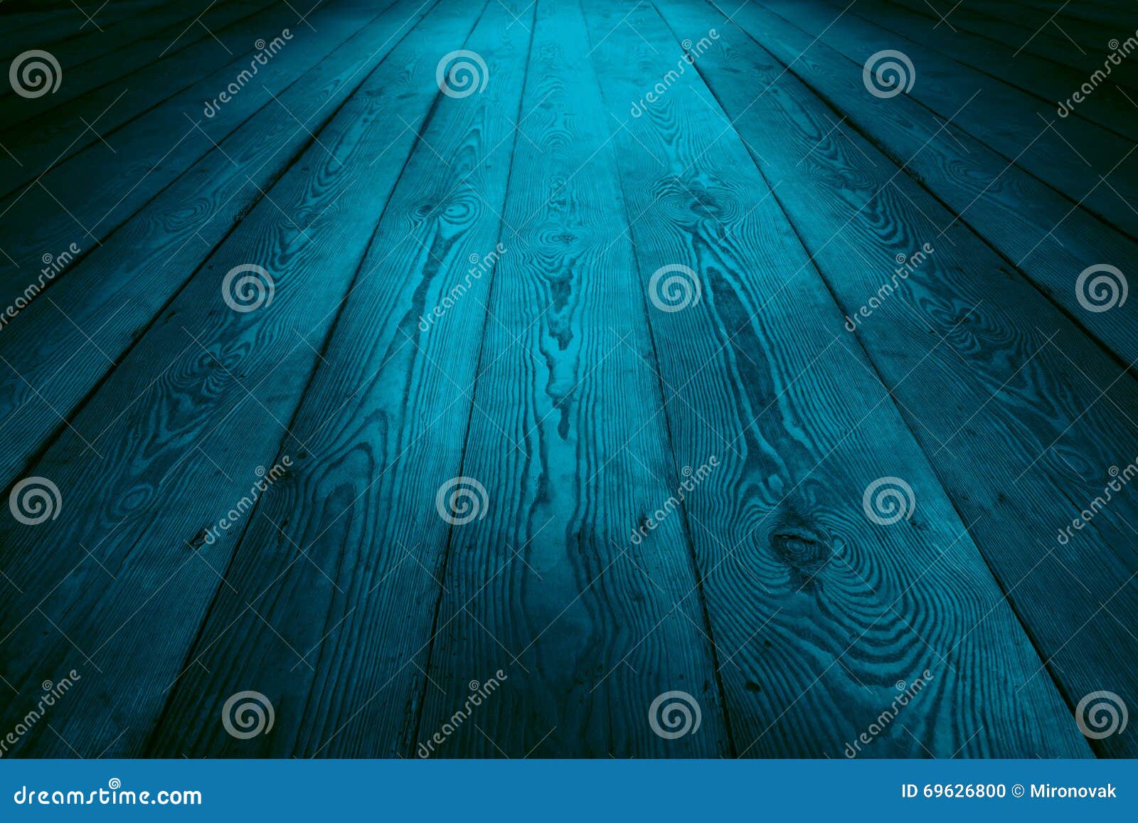 Blue Wooden Floor Background Stock Photo - Image of floor, plank: 69626800