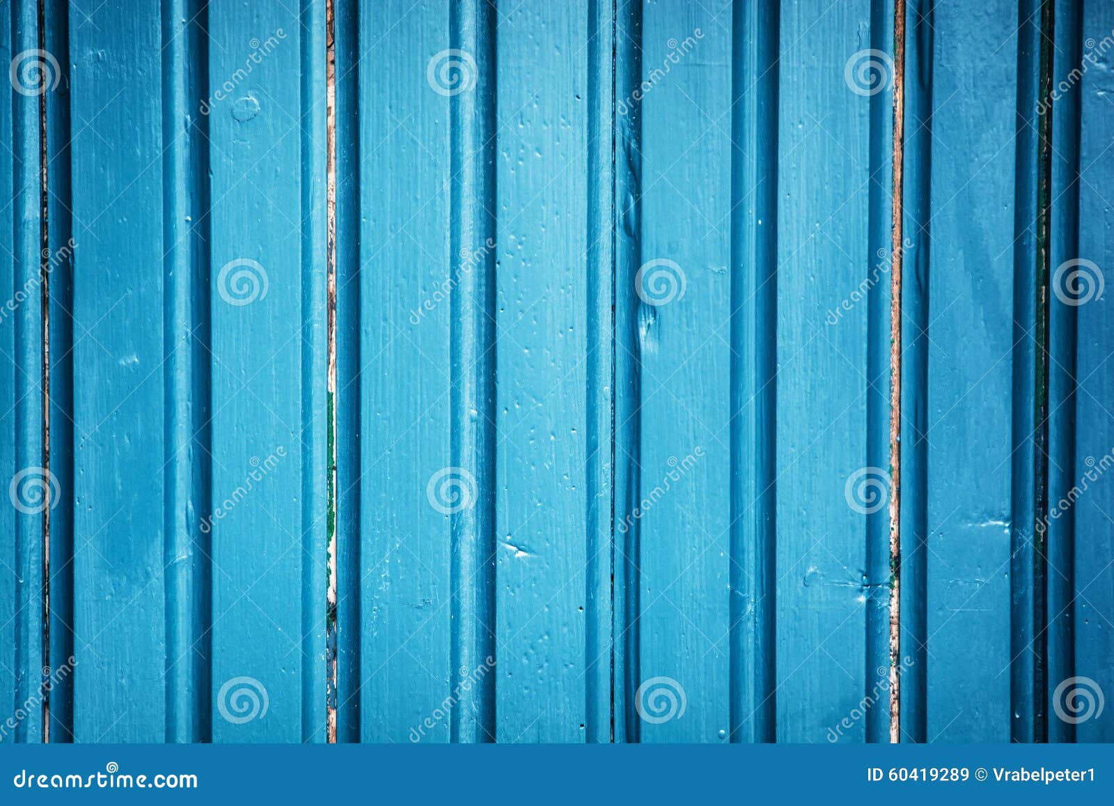 Blue Wooden Wall Background Stock Image Image of irregular, blue