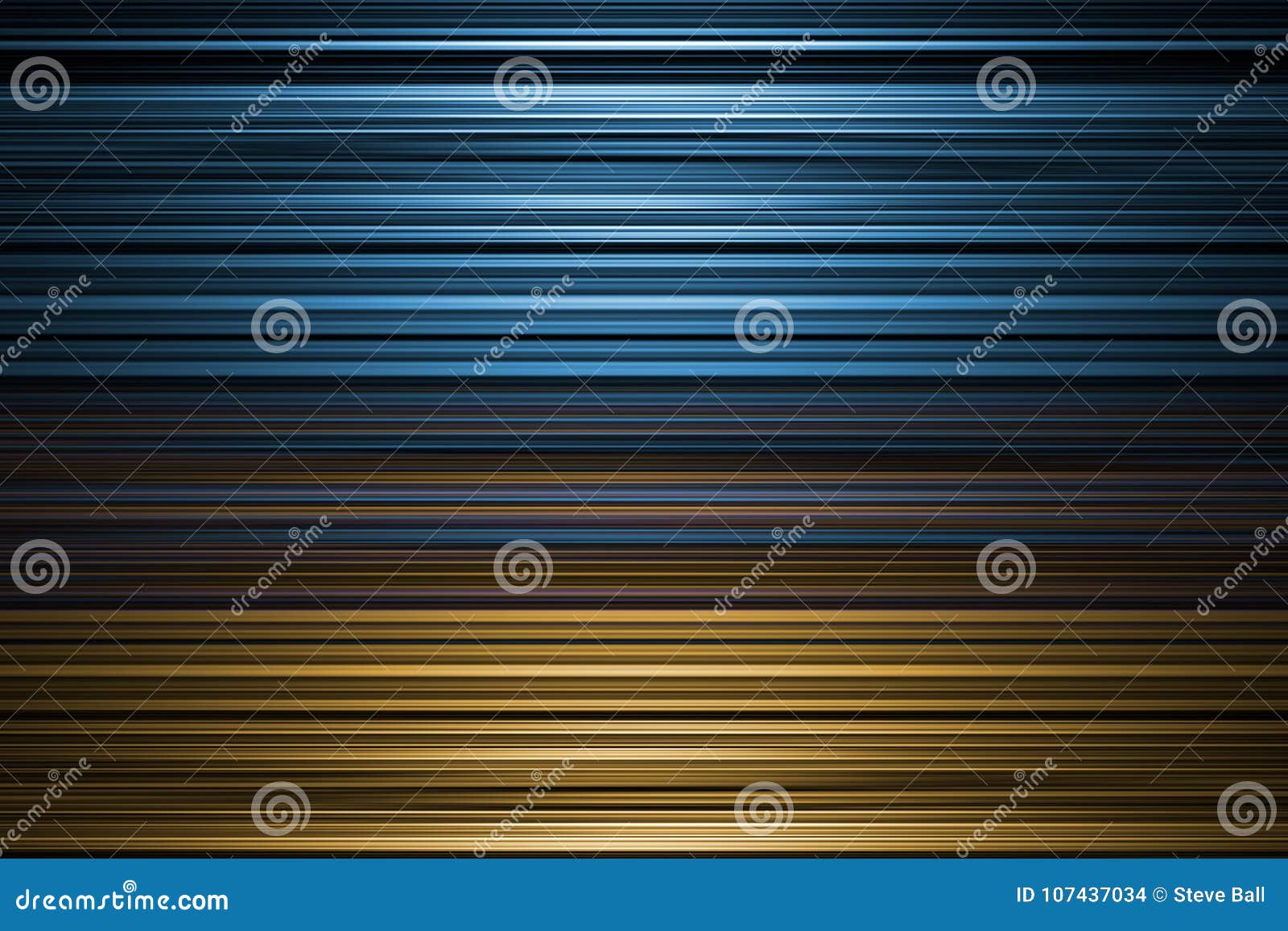 Blue and Yellow Striped Background Stock Illustration Illustration of