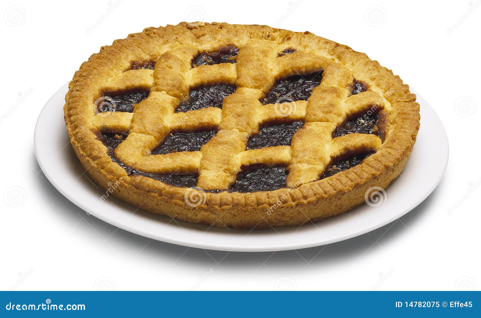 Blueberries jam tart stock image. Image of gourmet, pastry 14782075