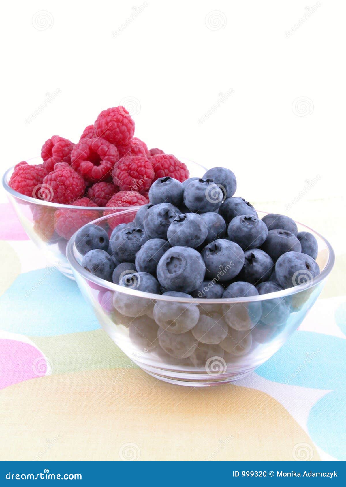 Blueberries and Raspberries Stock Photo Image of background, healthy