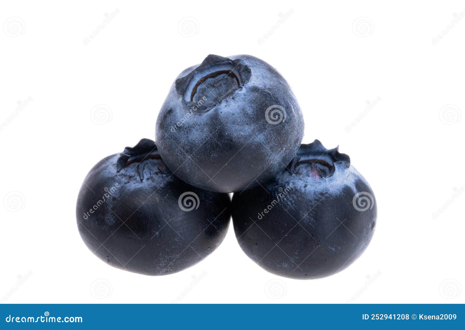 Blueberry Healthy Food Isolated Stock Photo Image of diet, dessert