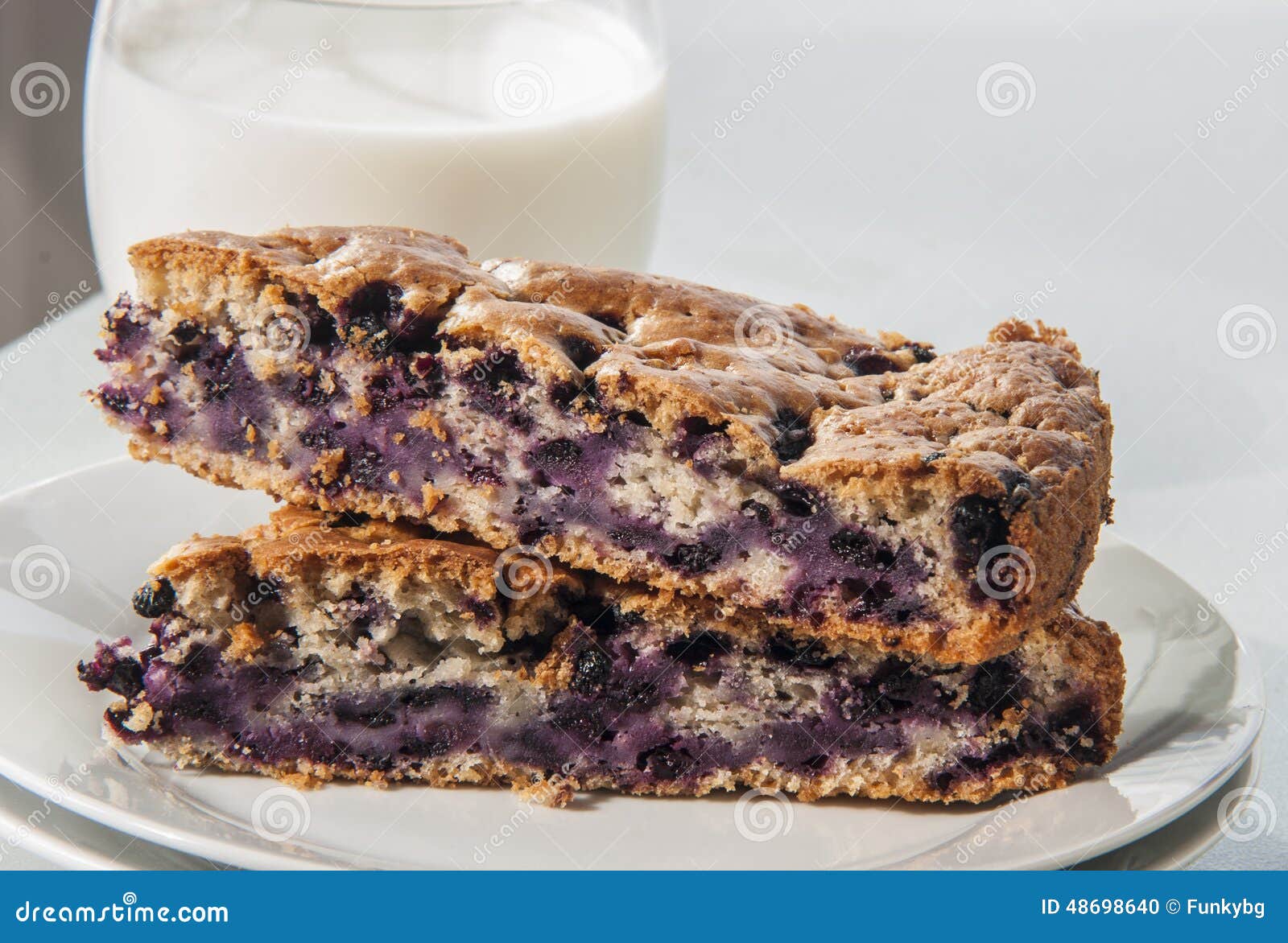 Blueberry pastry stock photo. Image of natural, dessert 48698640