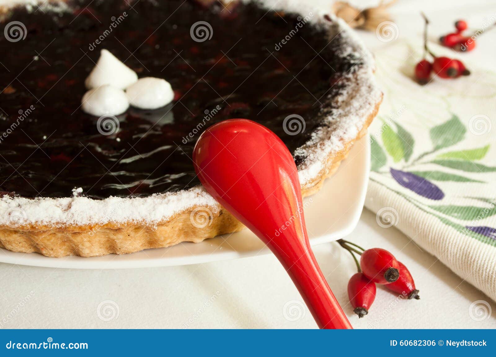 Blueberry pie stock photo. Image of forest, color, freshness 60682306