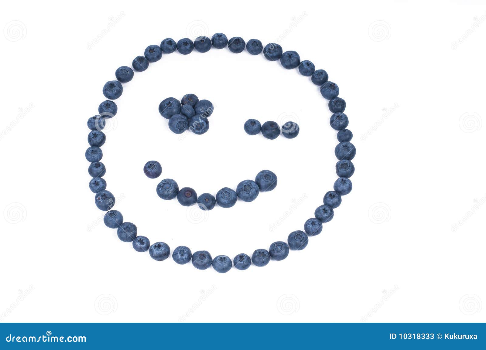 Blueberry smiley face stock image. Image of isolated 10318333