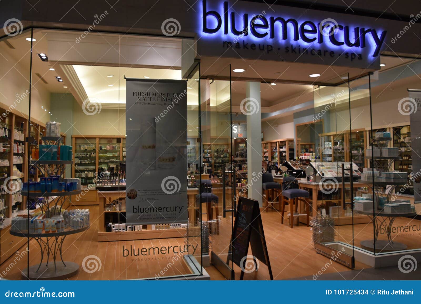 Bluemercury Store at the Galleria in Edina, Minnesota Editorial