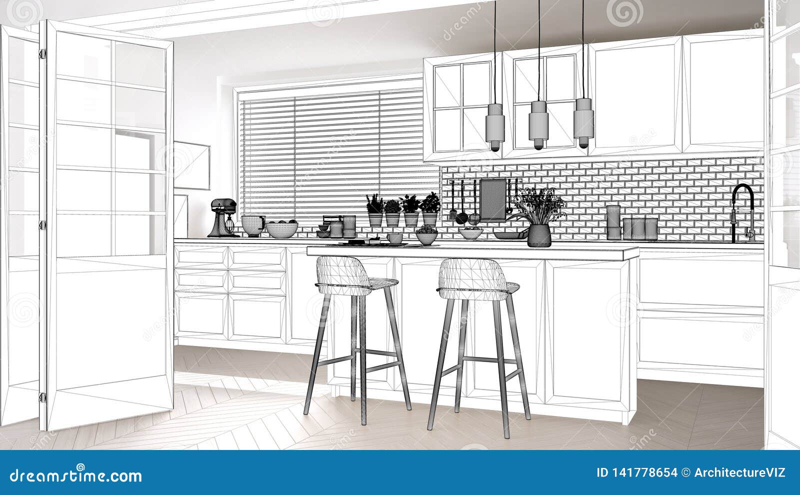 Modern Kitchen Design Blue Print : The Complete Guide To Kitchen