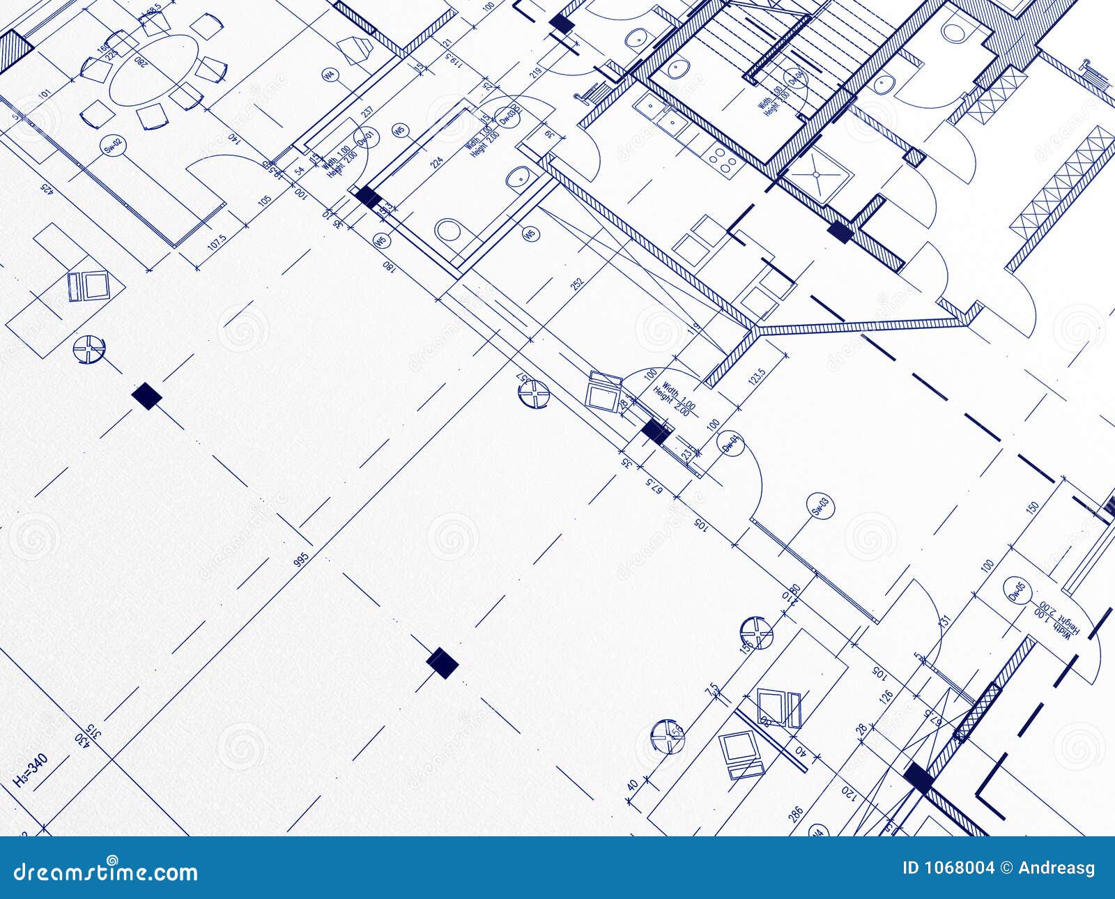 Blueprints stock illustration Illustration of autocad 