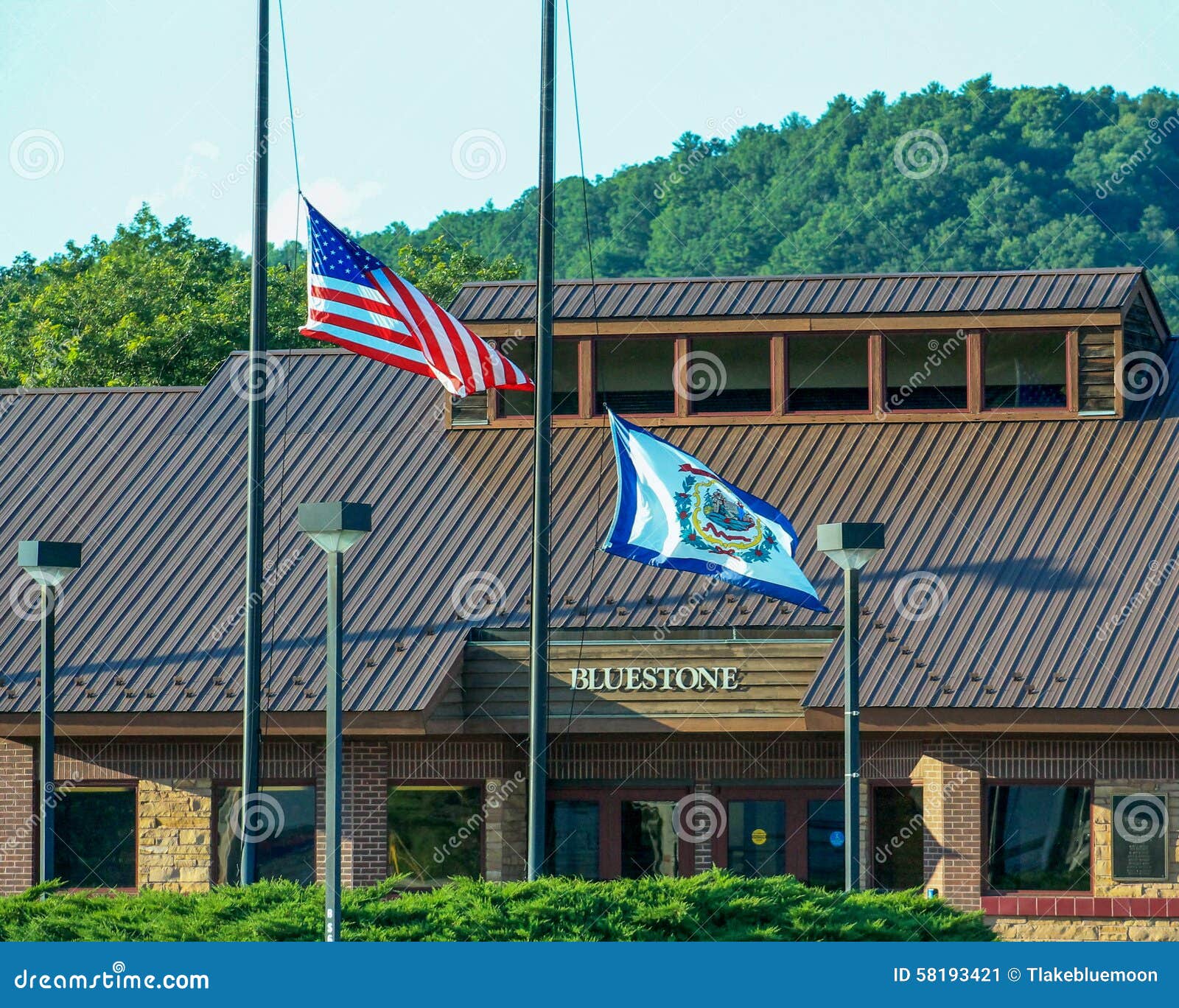 Bluestone Center in WV Editorial Photo Image of united