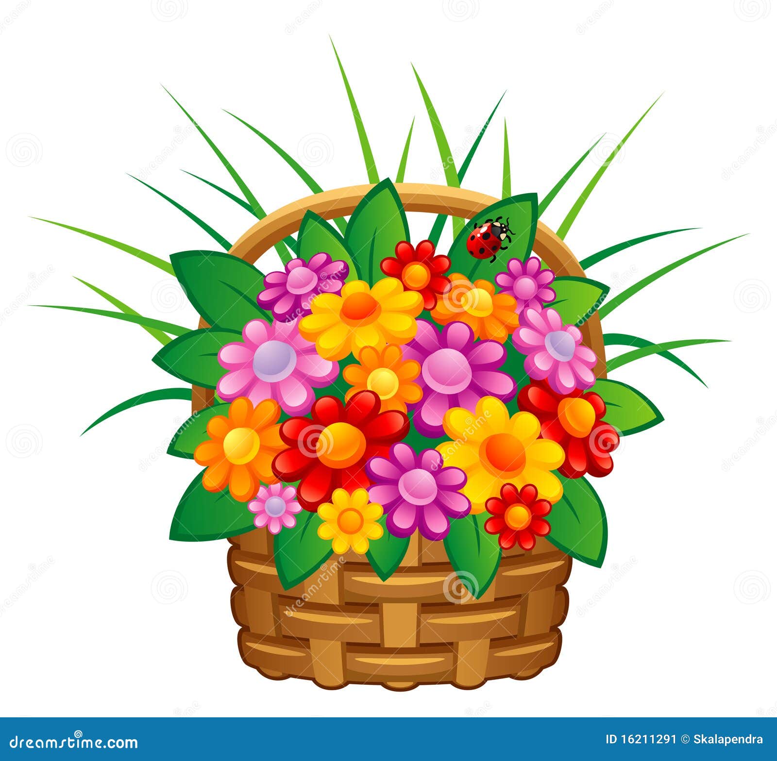 clipart flower basket - photo #50