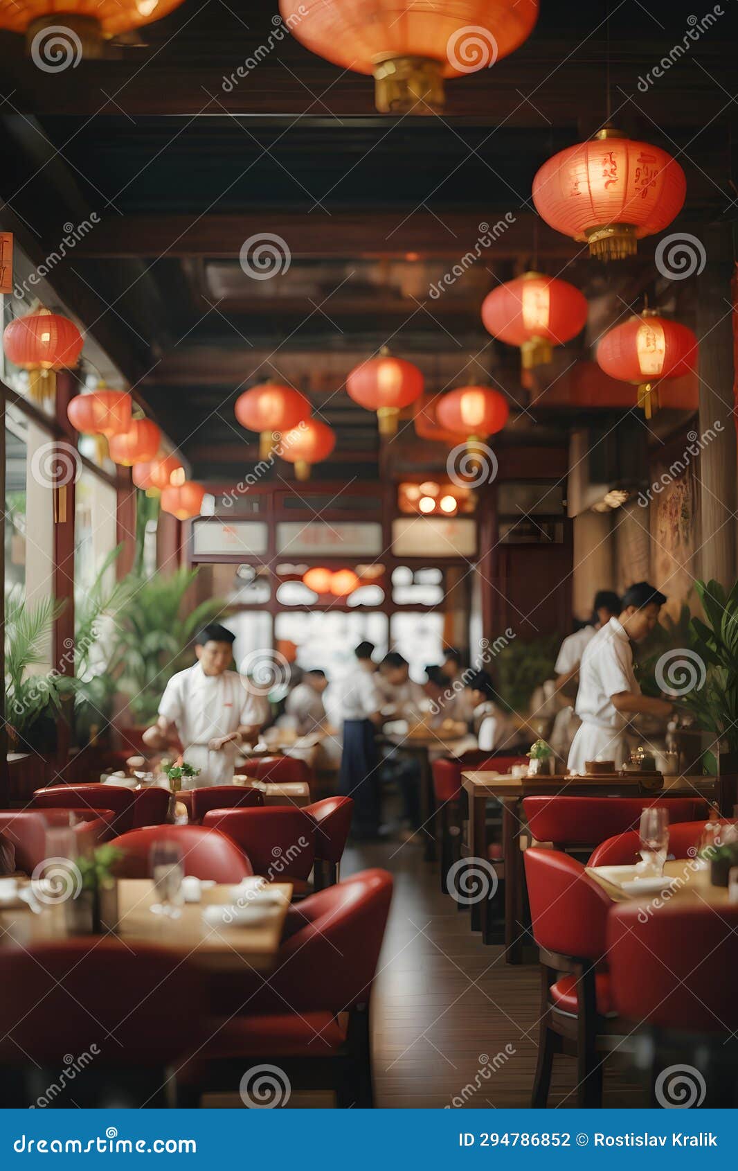 Blur Coffee Shop or Cafe Restaurant, Blurred Restaurant Background with ...