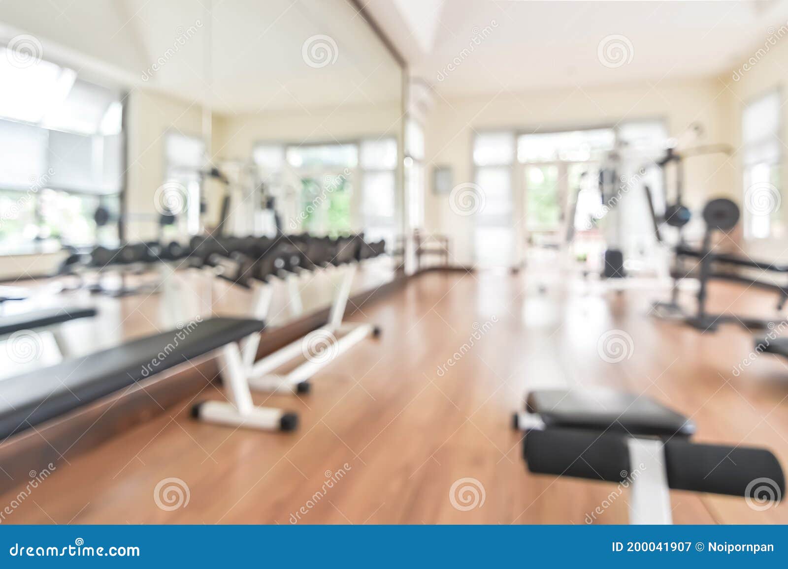 Blur Gym Background Fitness Center or Health Club with Blurry Sports  Exercise Equipment for Aerobic Workout and Bodybuilding Stock Image - Image  of loss, bodybuilding: 200041907