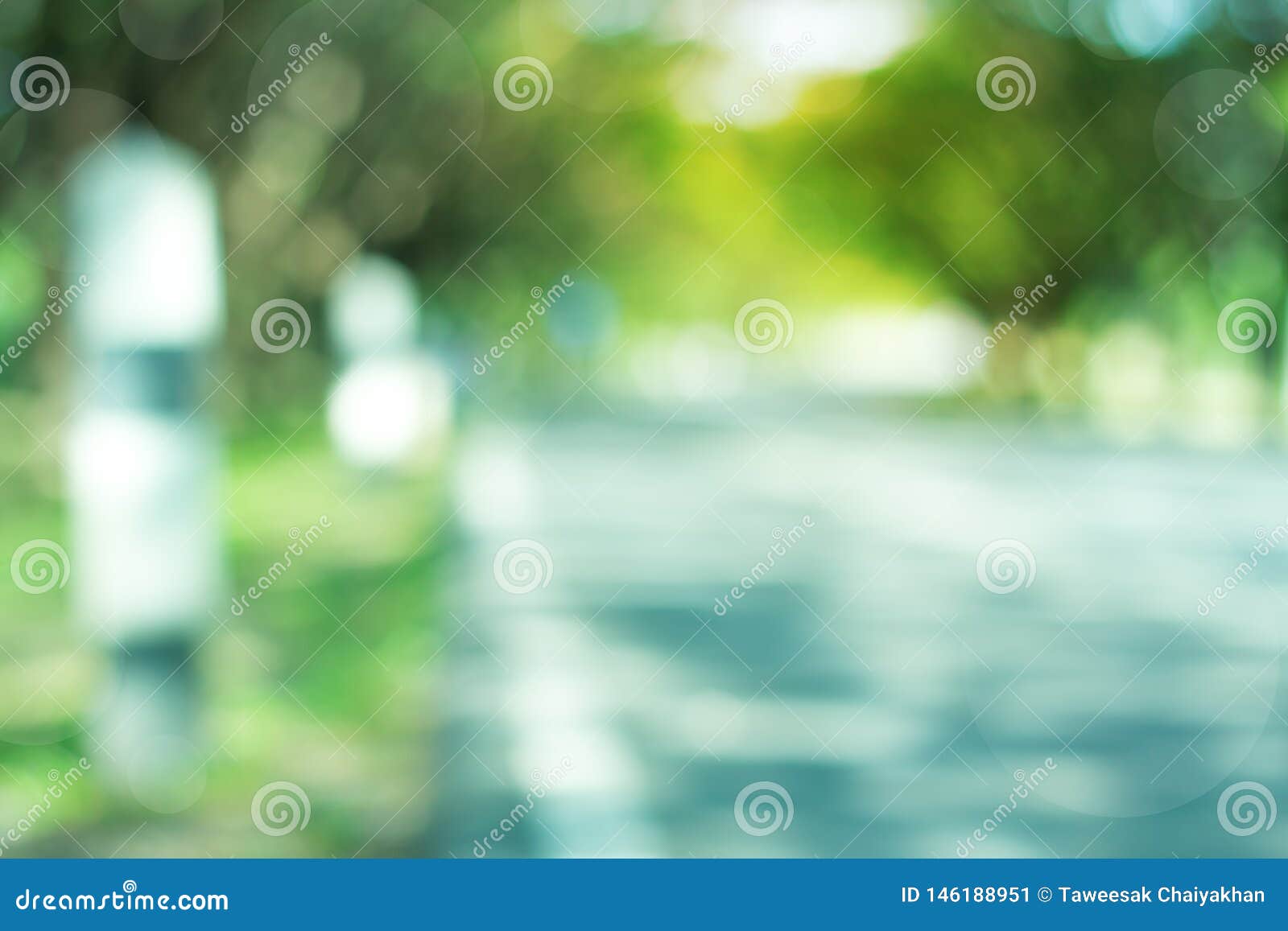 Blur Road and Tree in Nature Background Stock Image - Image of ...