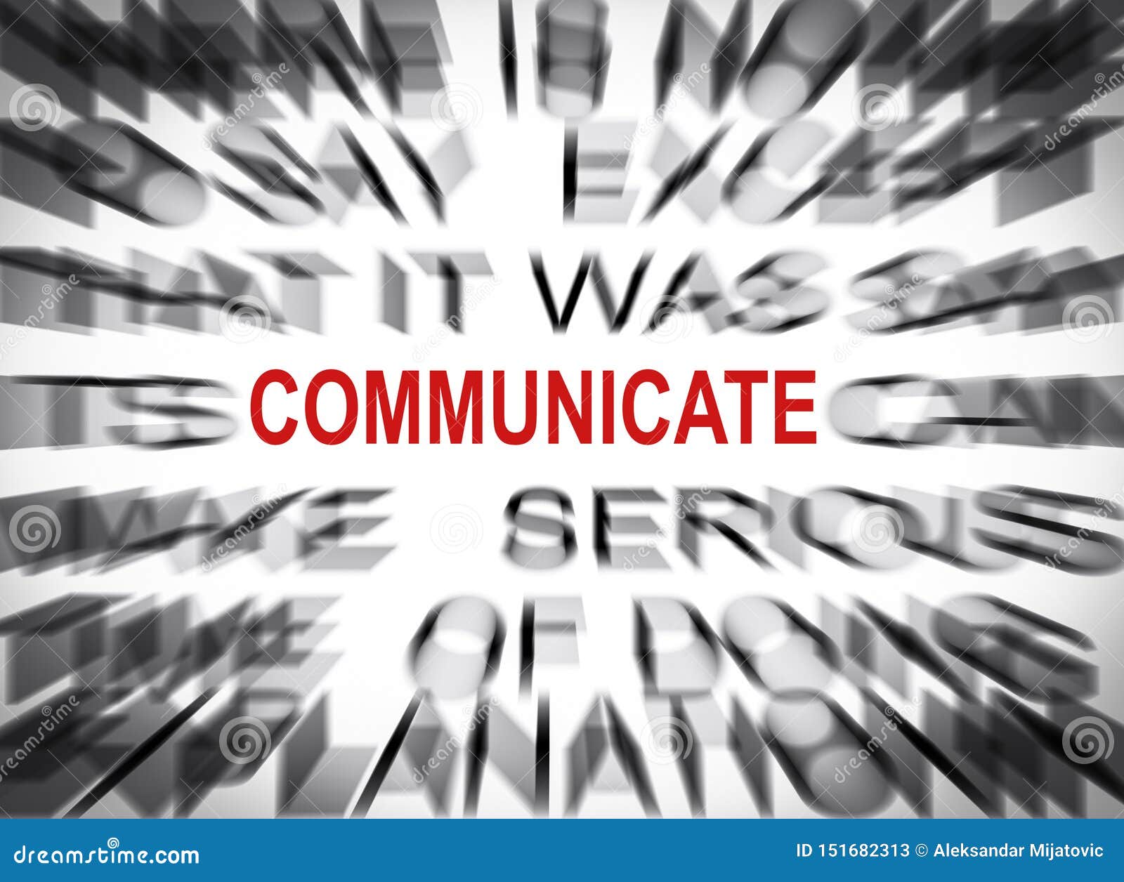 Blured Text With Focus On Football Blured Text With Focus On Communicate Stock Image Image