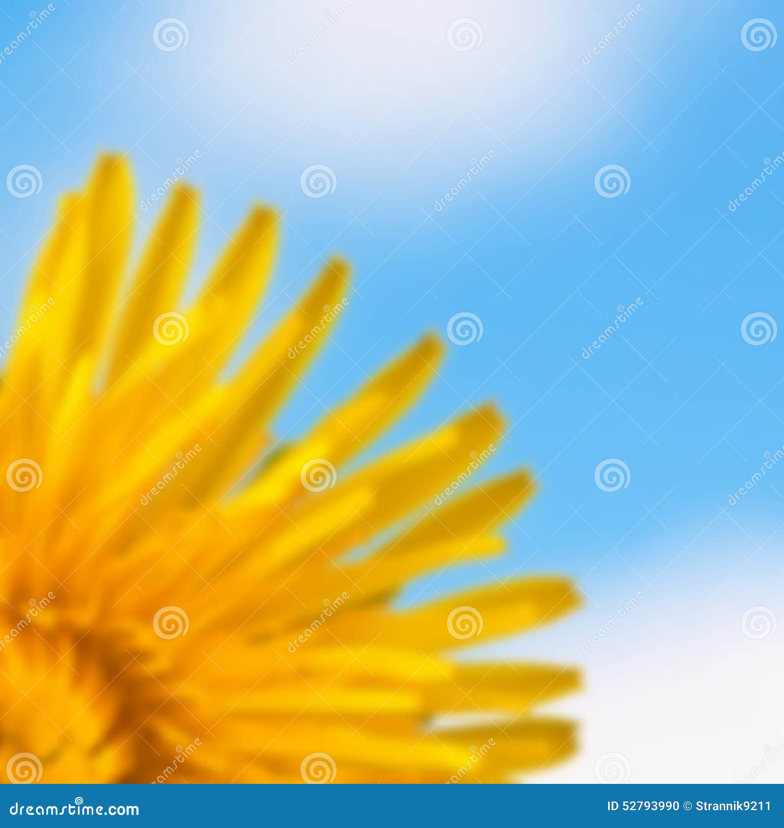 Blurred Background With Flower. Stock Vector - Illustration of color