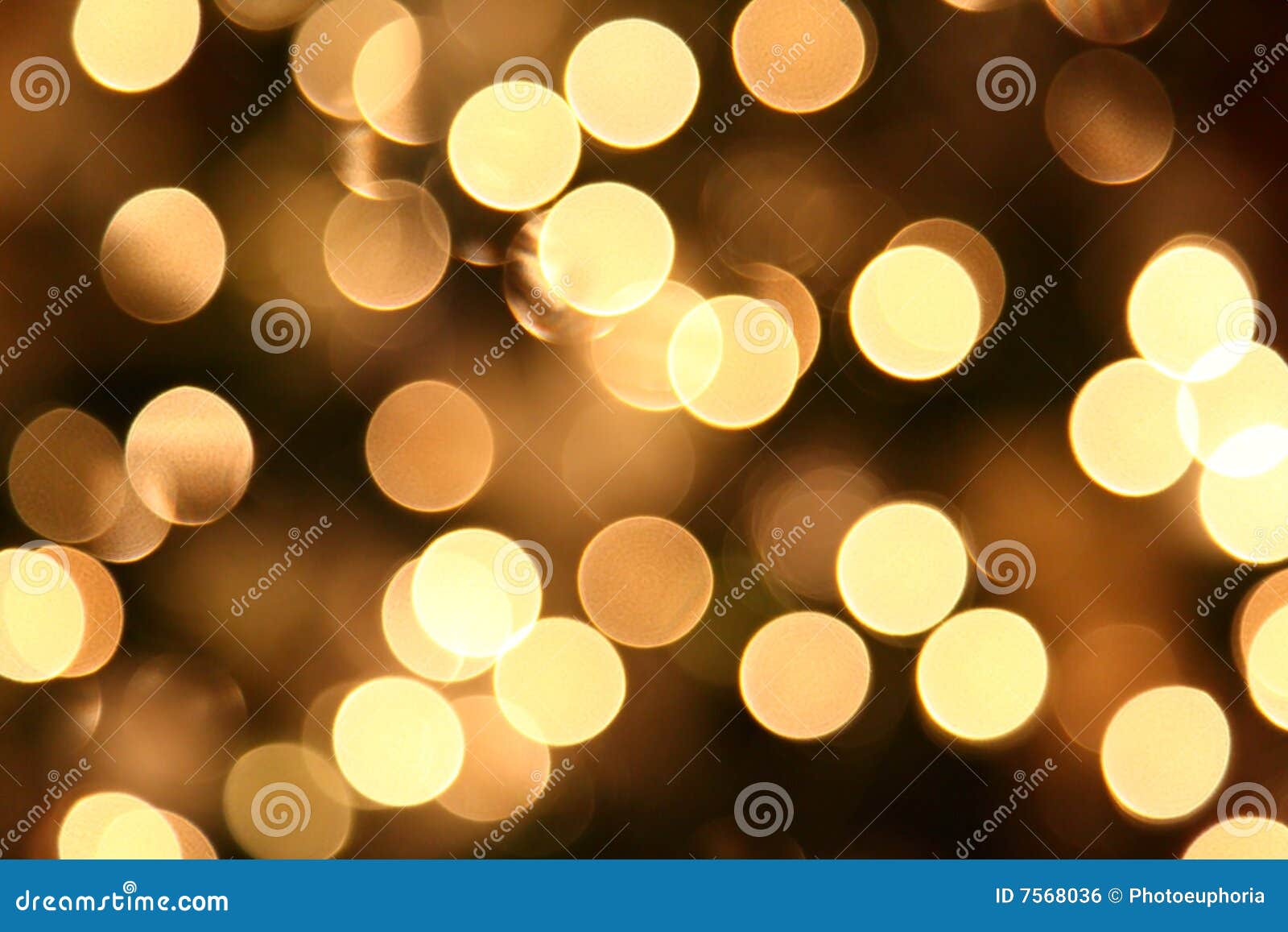 Blurred Christmas Lights stock photo. Image of night, close 7568036