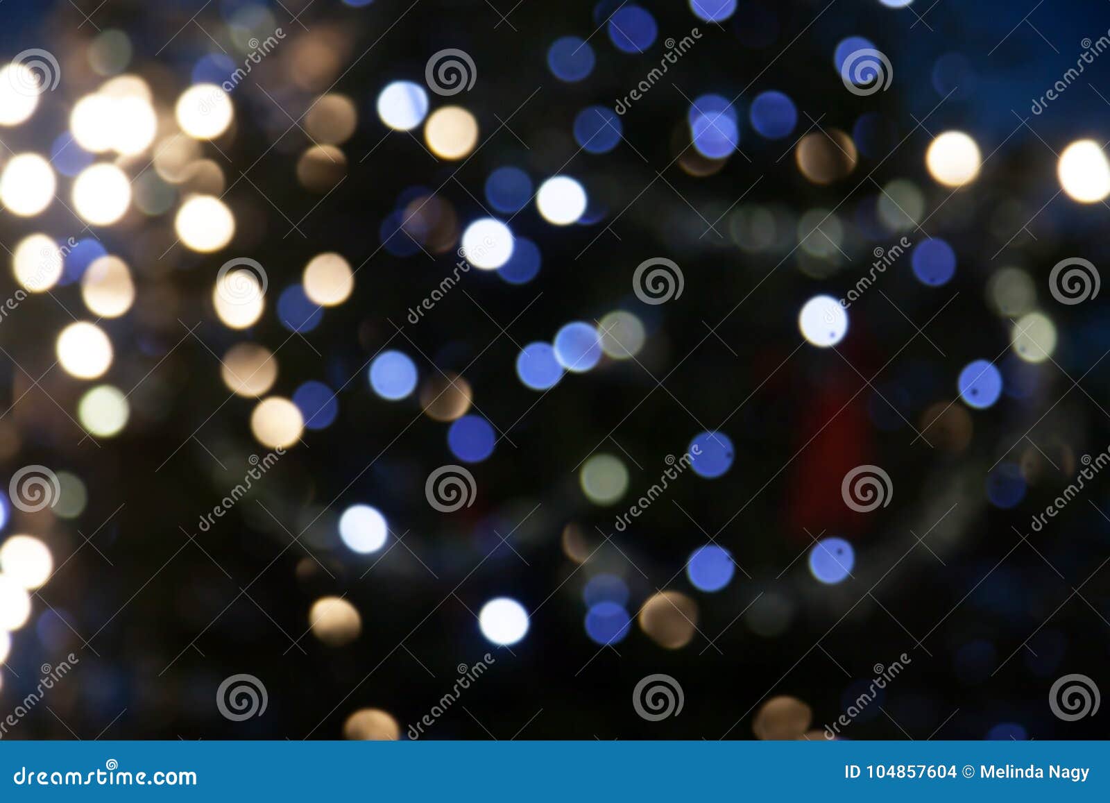 Blurred christmas lights stock photo. Image of garland 104857604