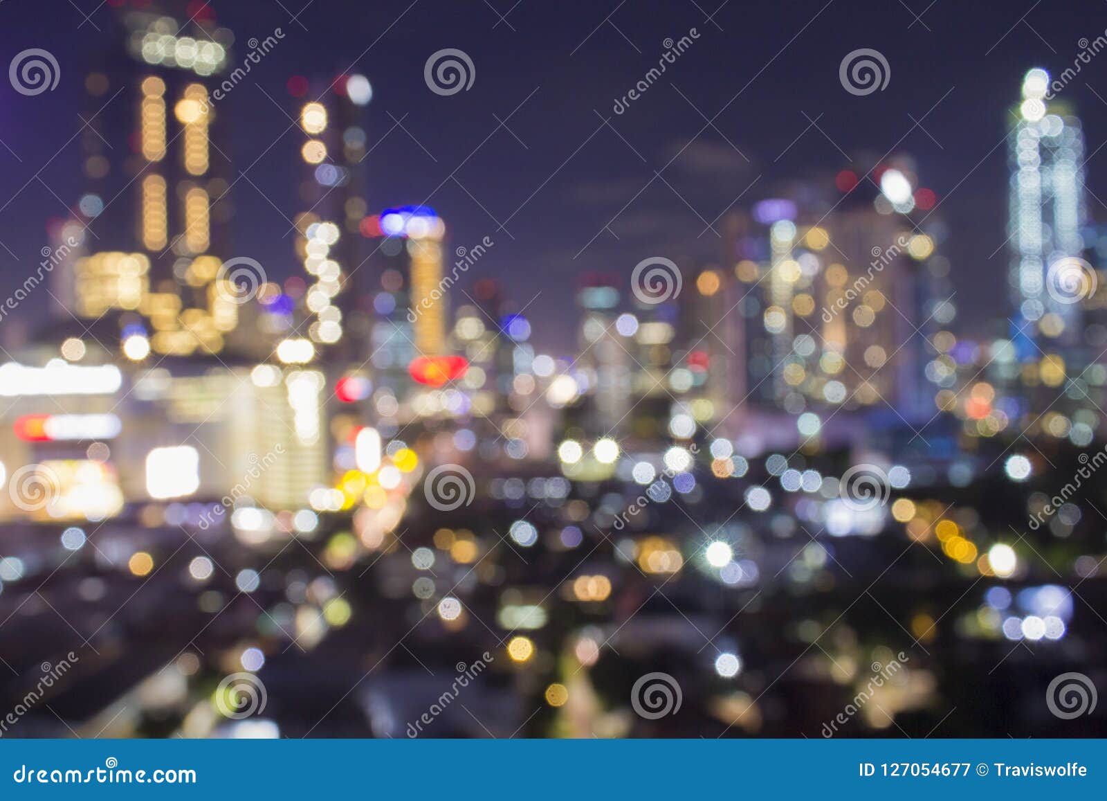 blurred city shot showing electrical grid and great urban planning to power millions of homes and give electricity and lights to e