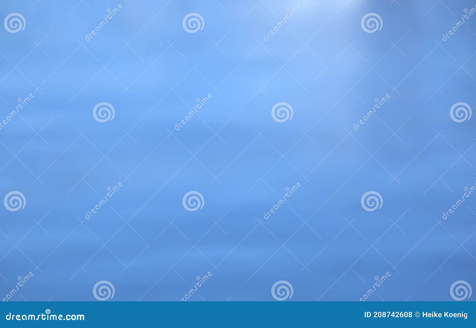 blurred and diffused blueish background