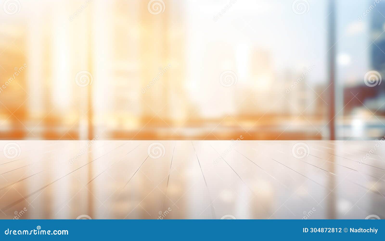 Blurred Office Background RoyaltyFree Cartoon