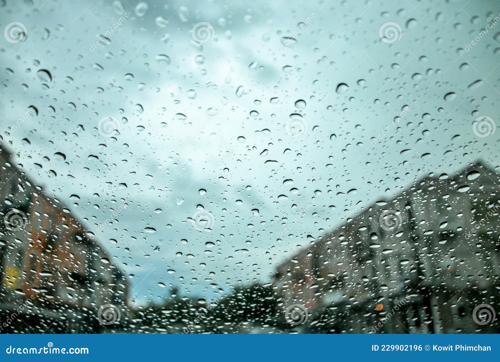 raindrop texture on the glass, blurred on rain drop texture background, defocus on rainy dropped.