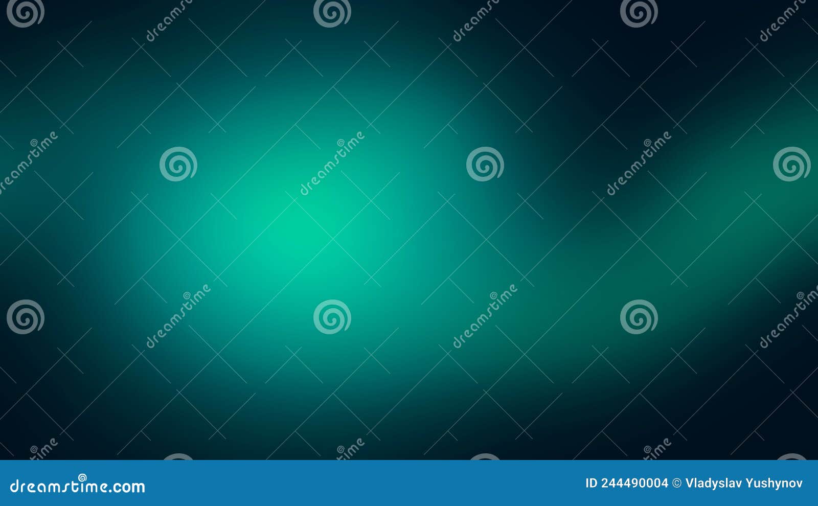 Blurred Torquoise Color Background. Gradient, Smooth Gradation Bright ...