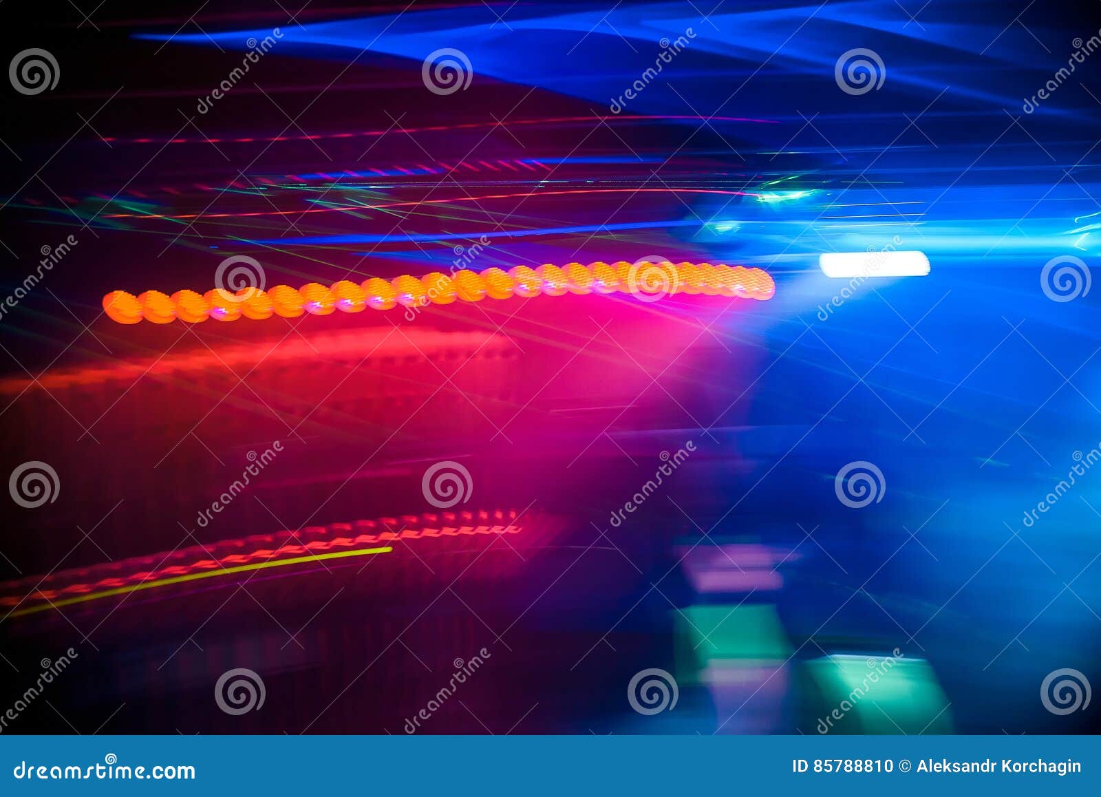Blurry Abstract Colorful Colored Background in a Night Club Stock Photo -  Image of abstract, design: 85788810
