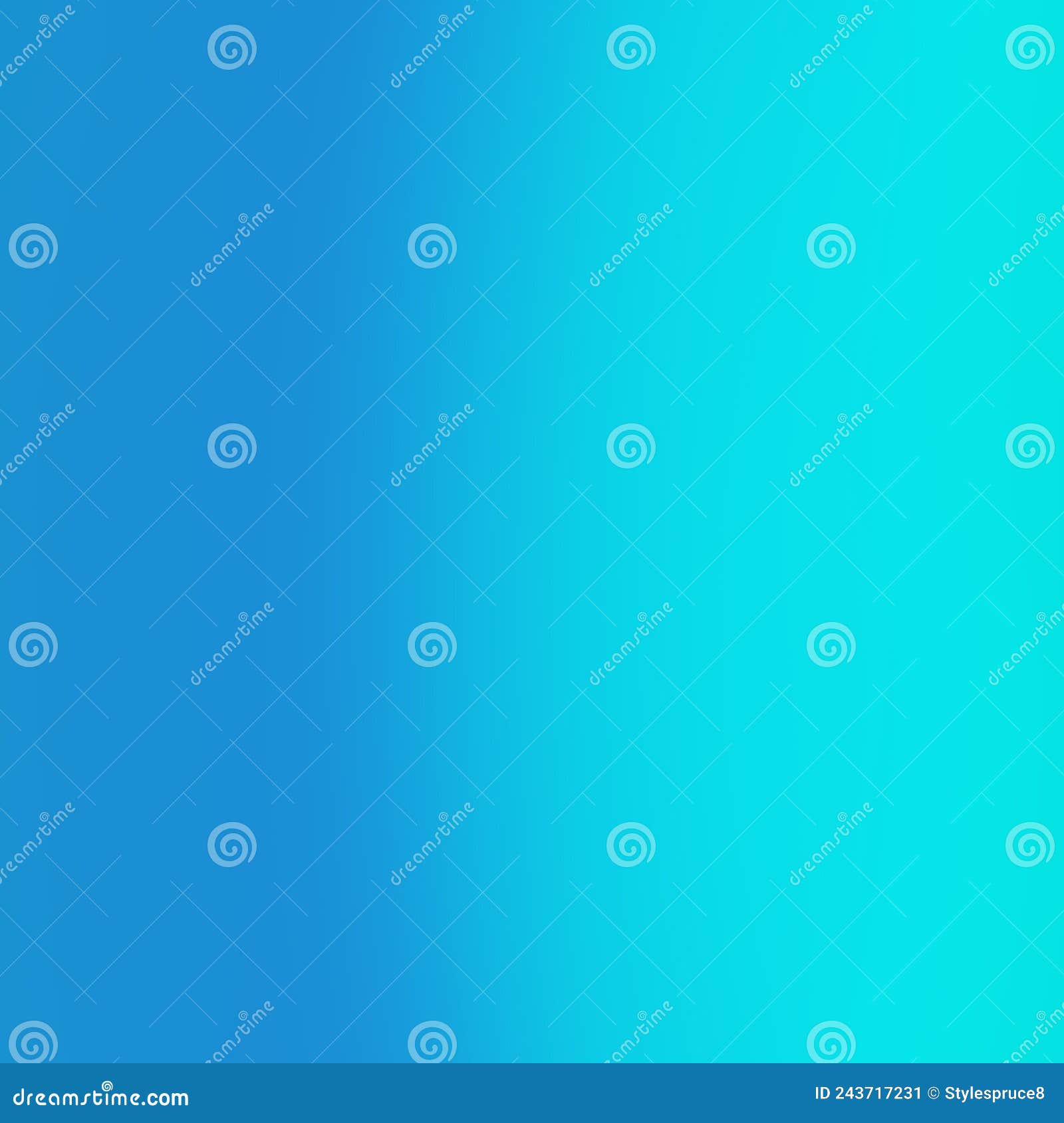 Blurry Aqua Blue Shade Gradient Background Wallpaper Stock Illustration