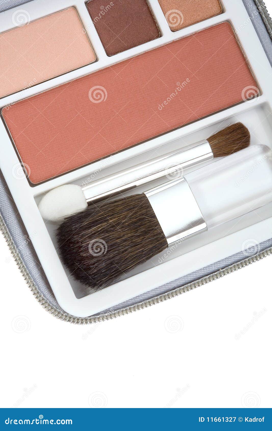 Blush and Eyeshadow Palette Stock Image Image of macro, beige 11661327