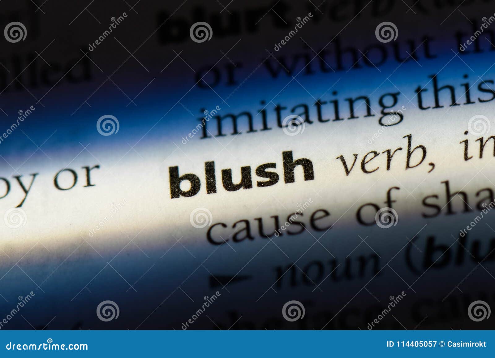 Blush stock image. Image of isolated, idea, book, page 114405057