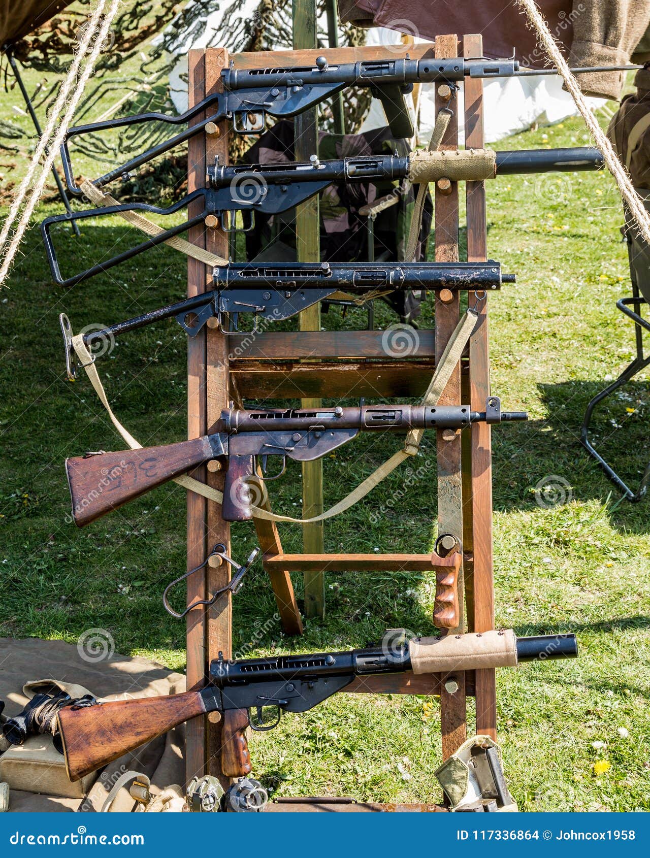 Blyth Annual World War Two Reenactment. Editorial Stock - Image of army, pistol: