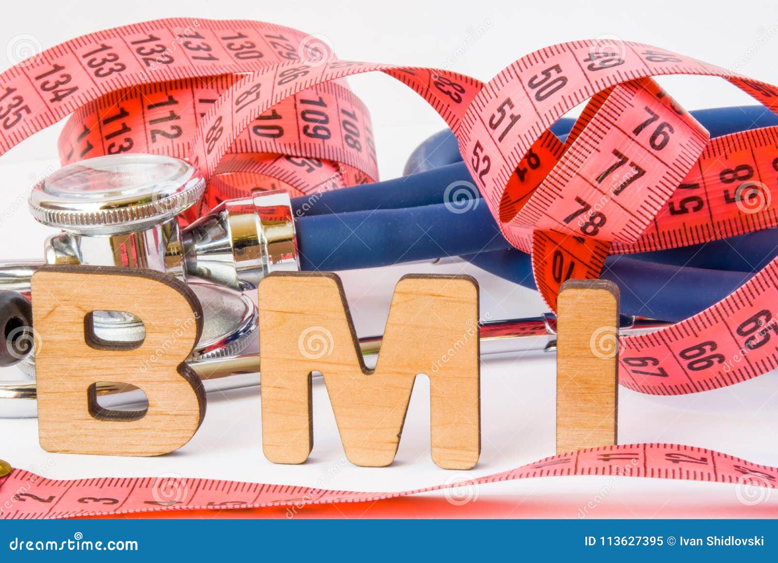 bmi or body mass index abbreviation or acronym photo concept in medical diagnostics or nutrition, diet. word bmi is on background