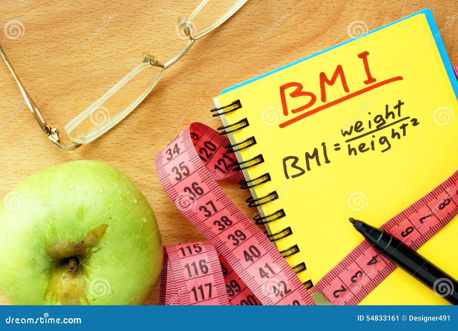 Bmi body mass index formula stock image image of eating diet 54833161