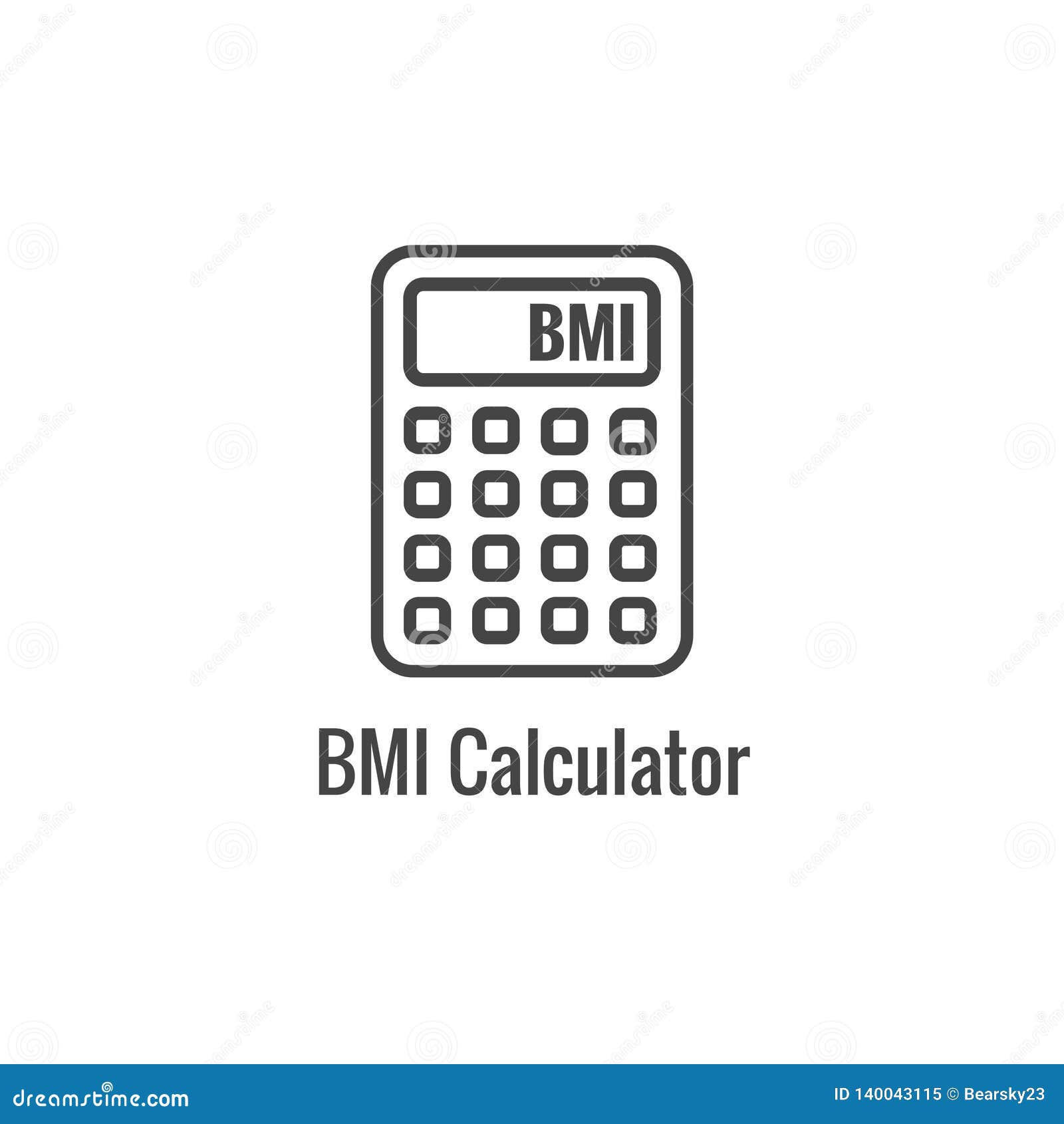 Download BMI / Body Mass Index Icon - Image Portraying Weight ...