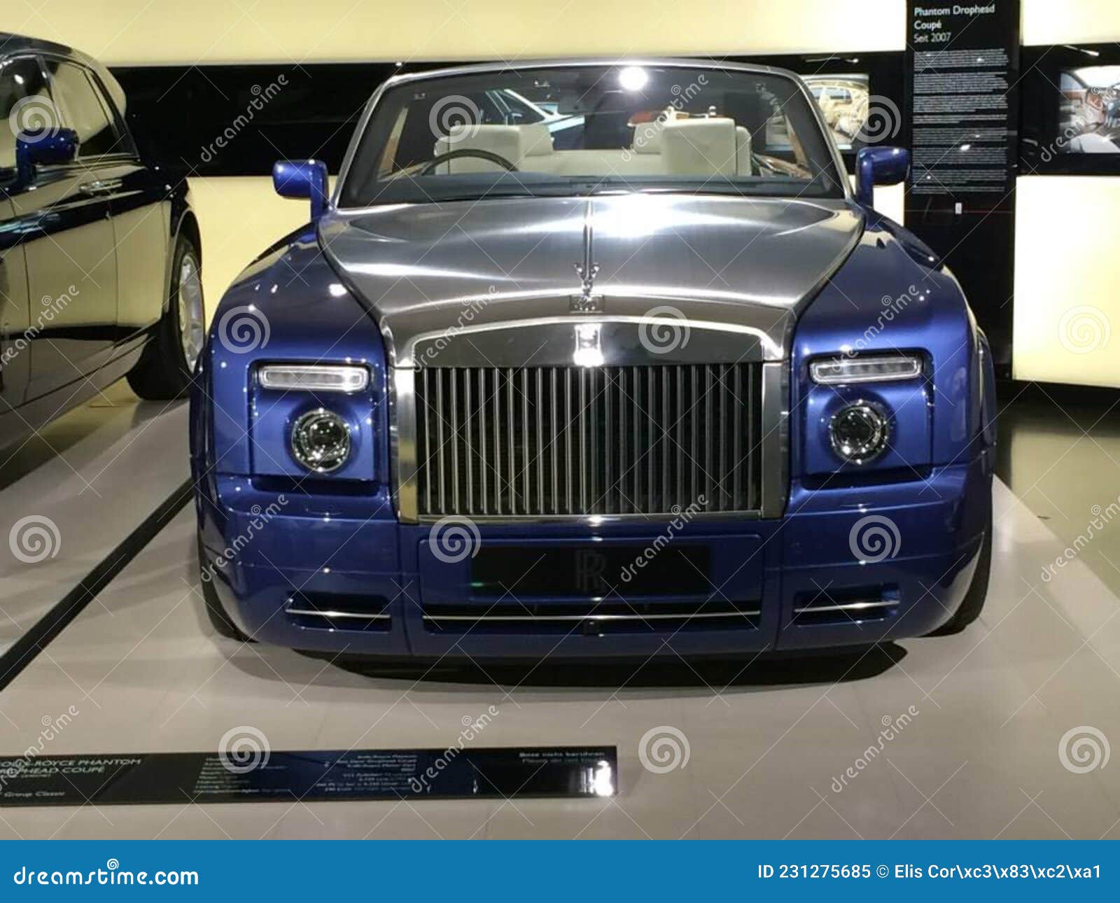 Rolls-Royce on Display at the BMW Museum. Munich, Germany, July ...