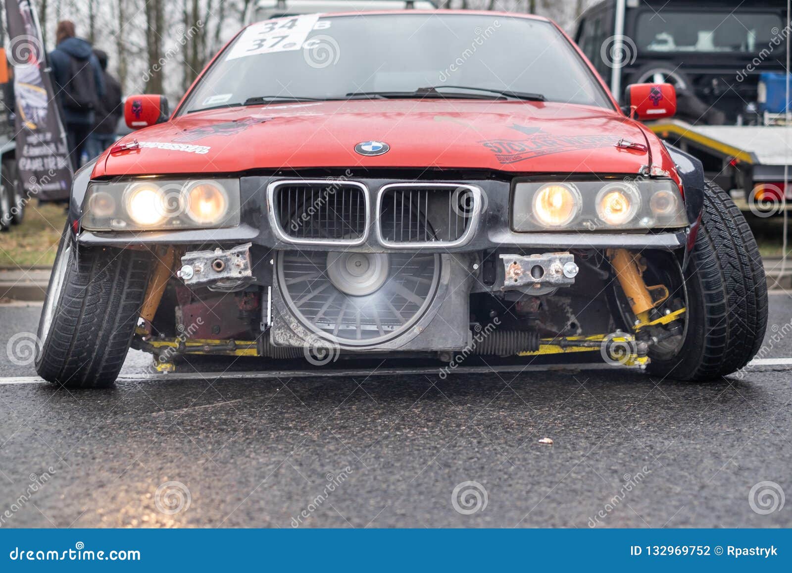 BMW Front, Drifting Car after Tuning Editorial Photography - Image of  racing, sport: 132969752