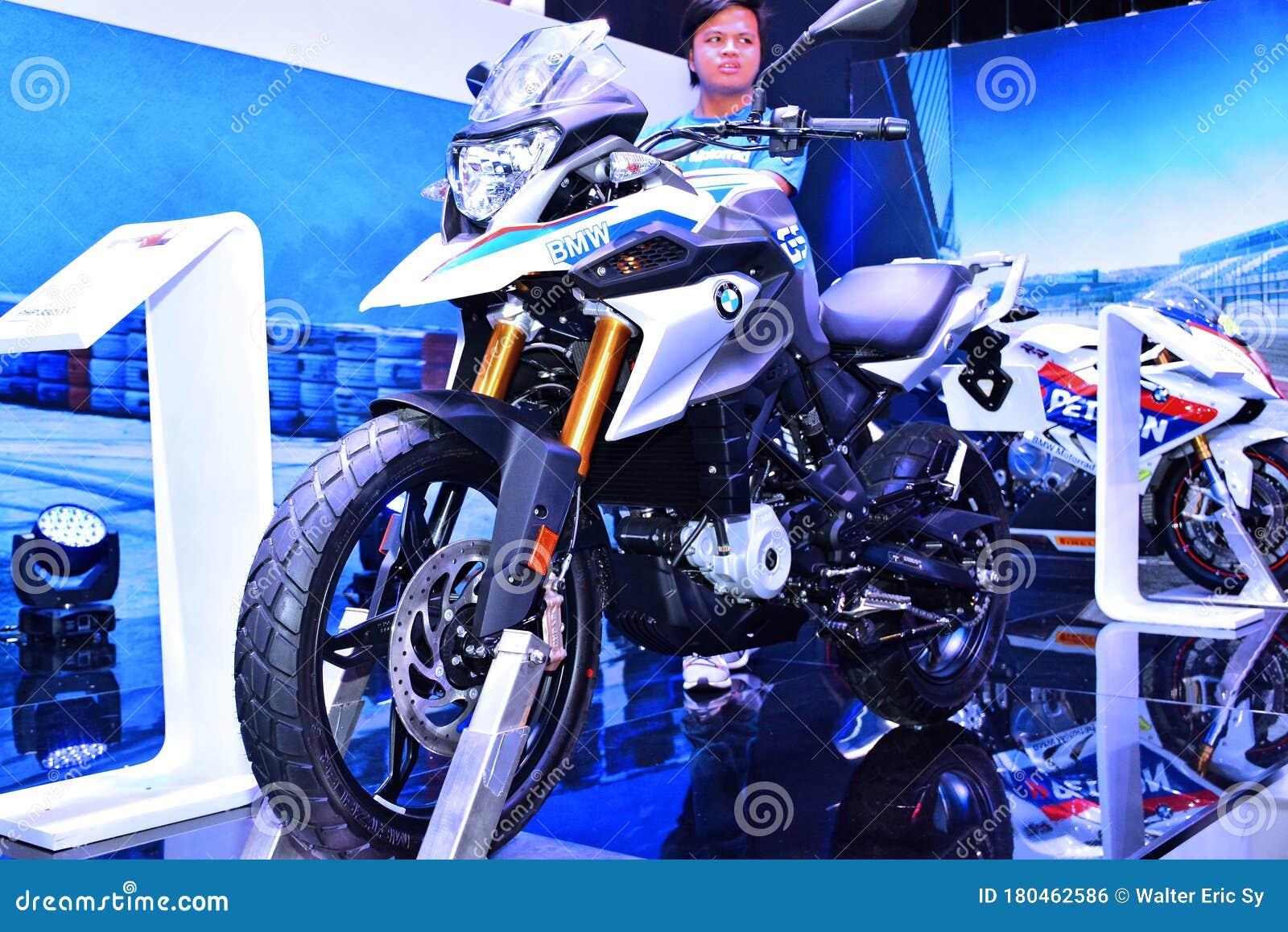 BMW GS Motorcycle at Manila International Auto Show in Pasay