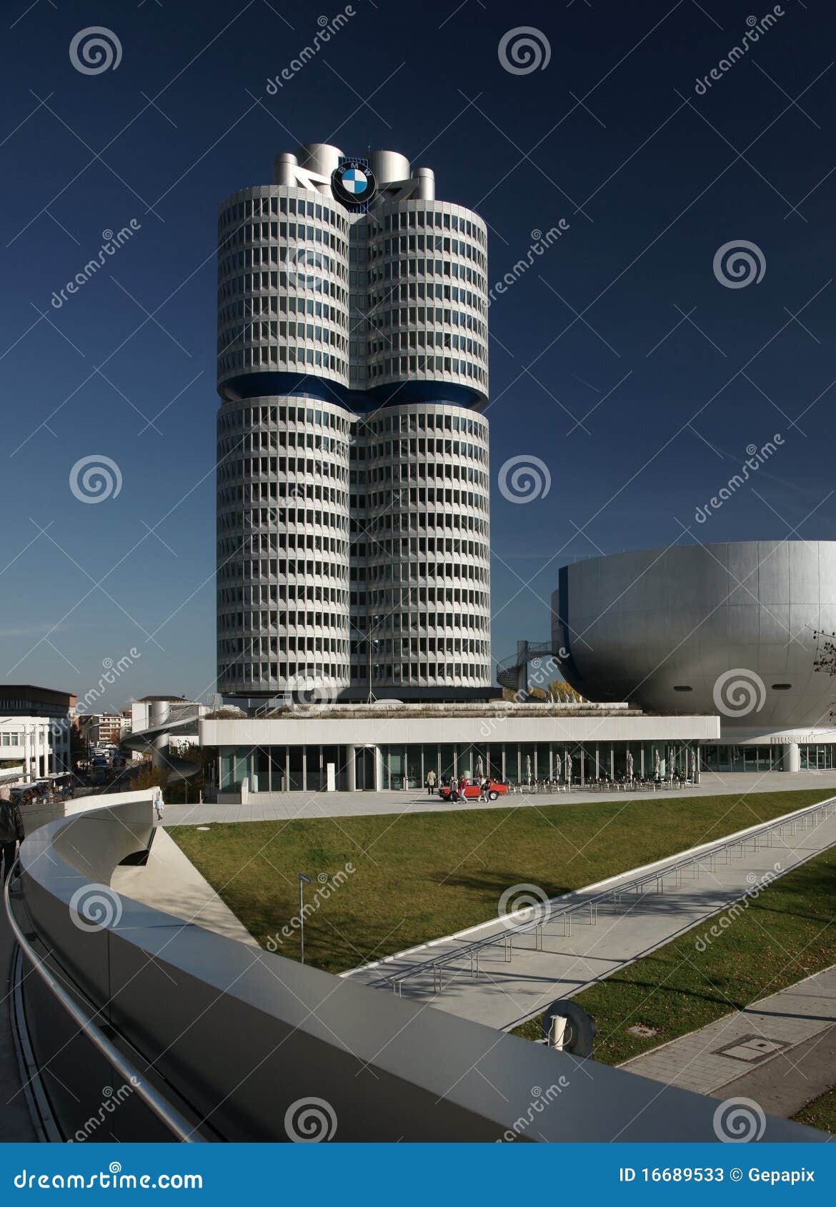 BMW Headquarters editorial stock photo. Image of buildings - 16689533