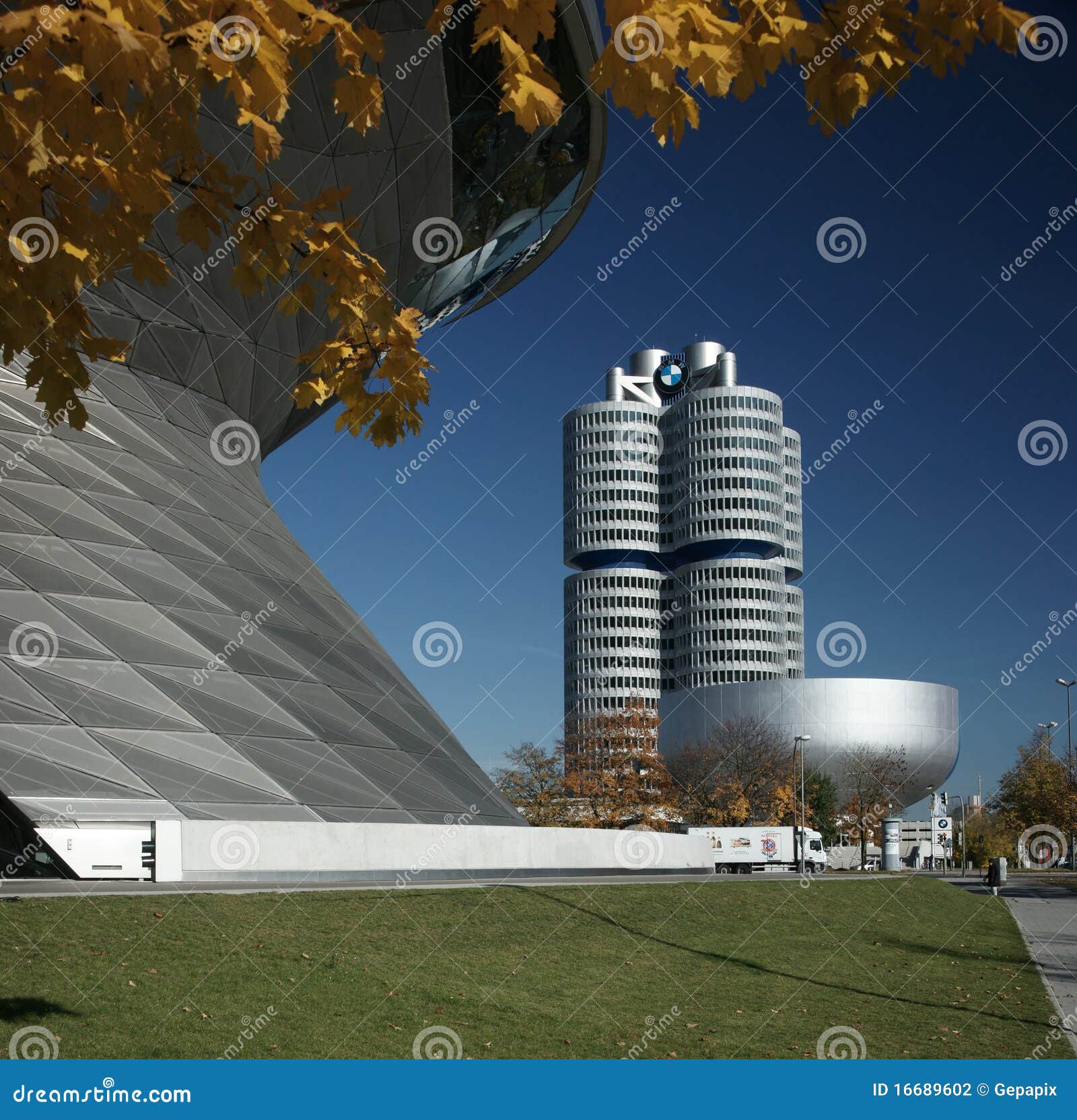 BMW Headquarters editorial photography. Image of automobiles 16689602