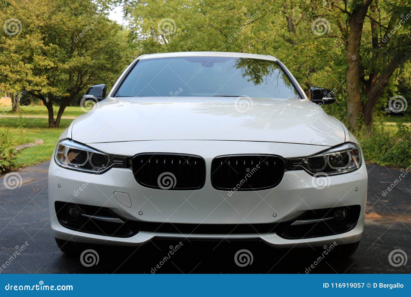 2018 BMW 350i White Super Charge with 350 Horse Power Luxury European  Sport Car Stock Image  Image of horsepower auto 116821765