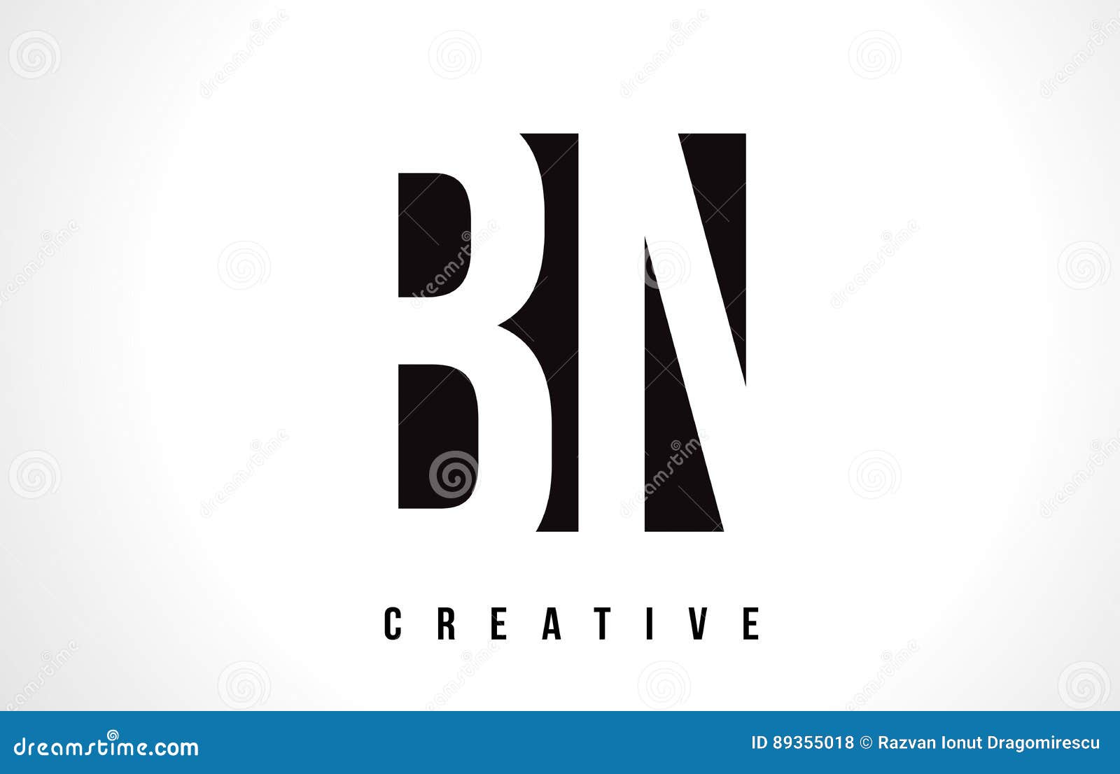 Logo BN | ? logo, Letter logo design, Letter logo