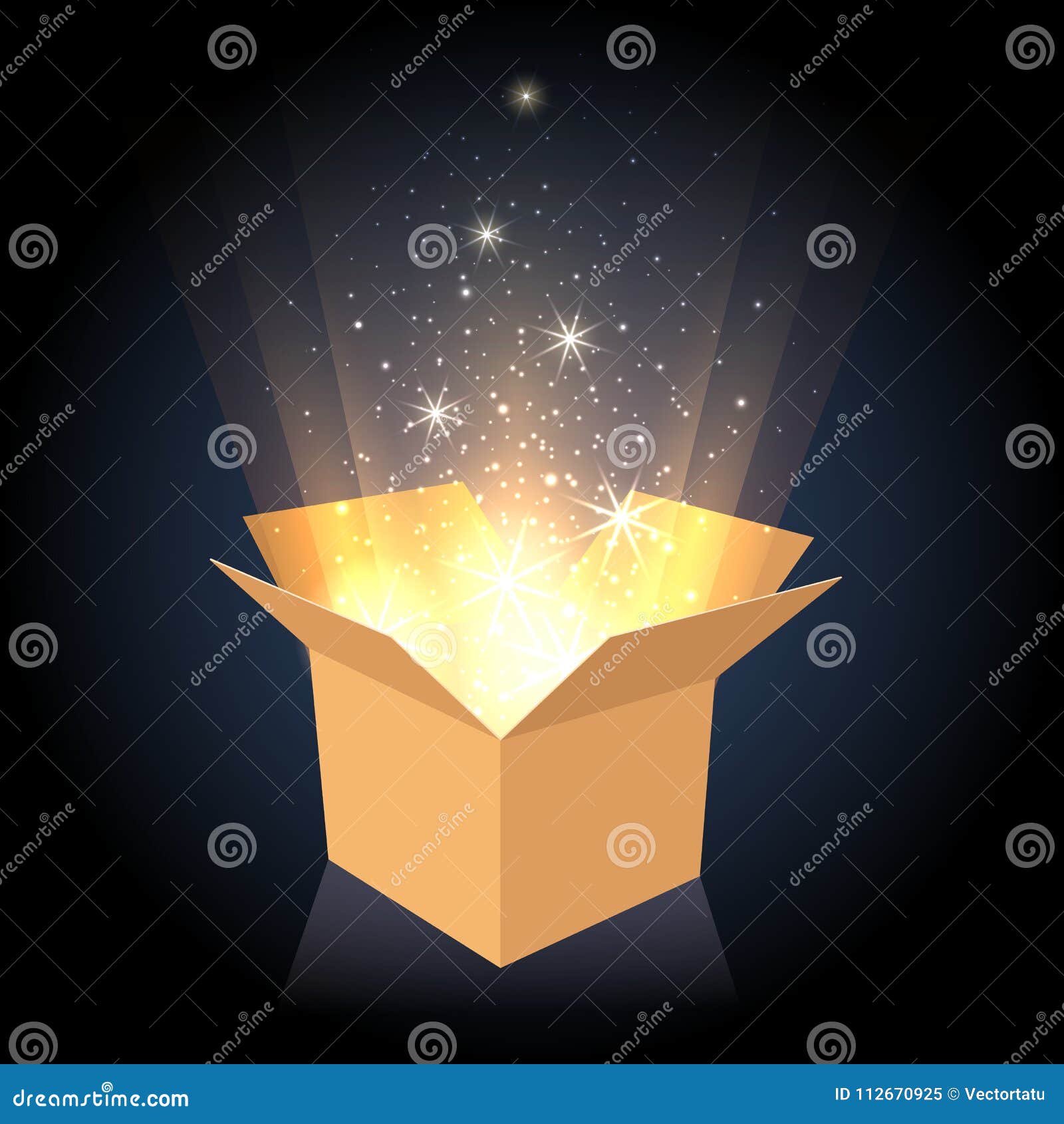 Boite En Carton Magique Avec La Lumiere Illustration De Vecteur Illustration Du Delivery Rougeoyer Boite En Carton Magique Avec La Lumiere Illustration De Vecteur Illustration Du Delivery Rougeoyer