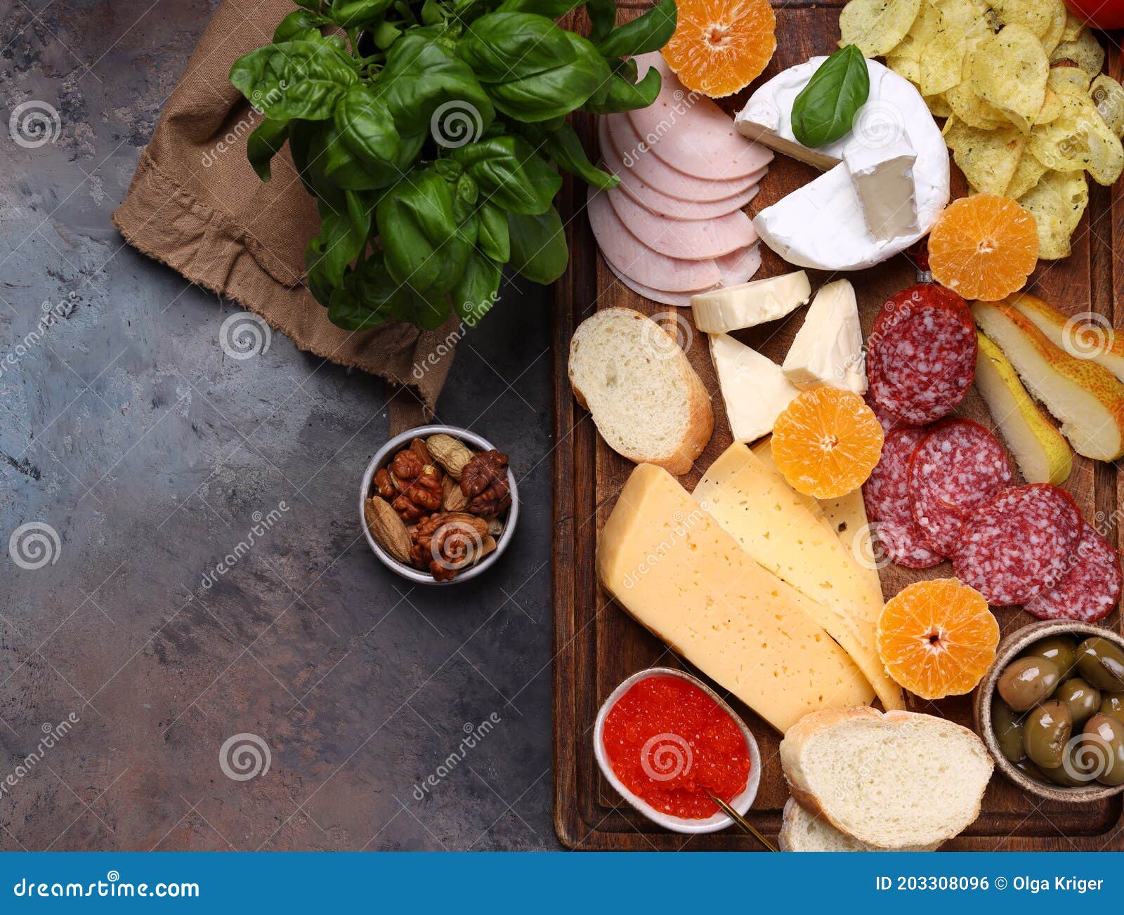 Board Cheese and Sausage Assorted Stock Photo Image of meat