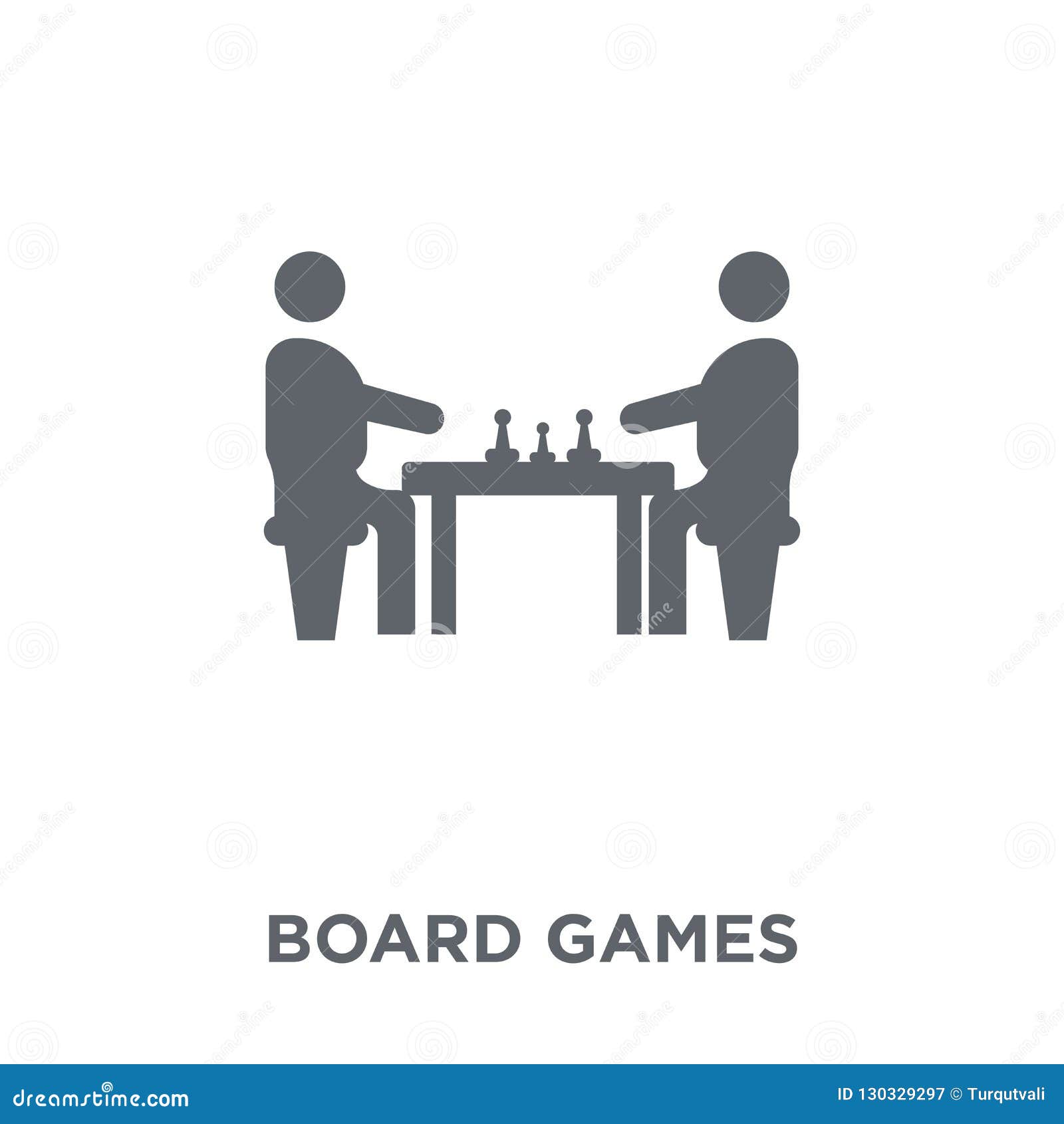 Board Games Icon from Entertainment Collection. Stock Vector