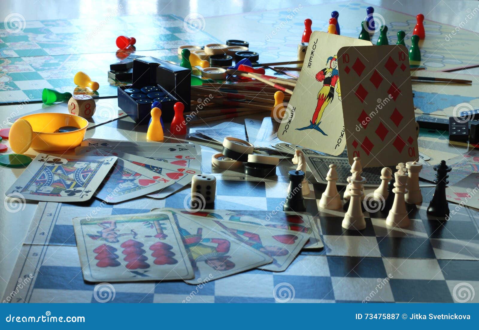 Board Games stock image. Image of dexterity, entertainment 73475887