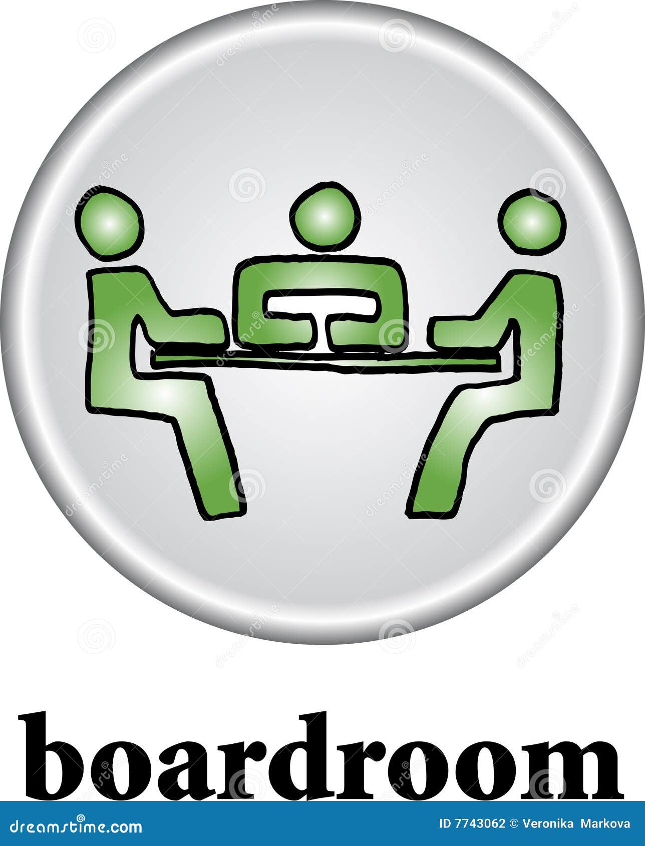 Boardroom sign stock vector. Illustration of boardroom 7743062