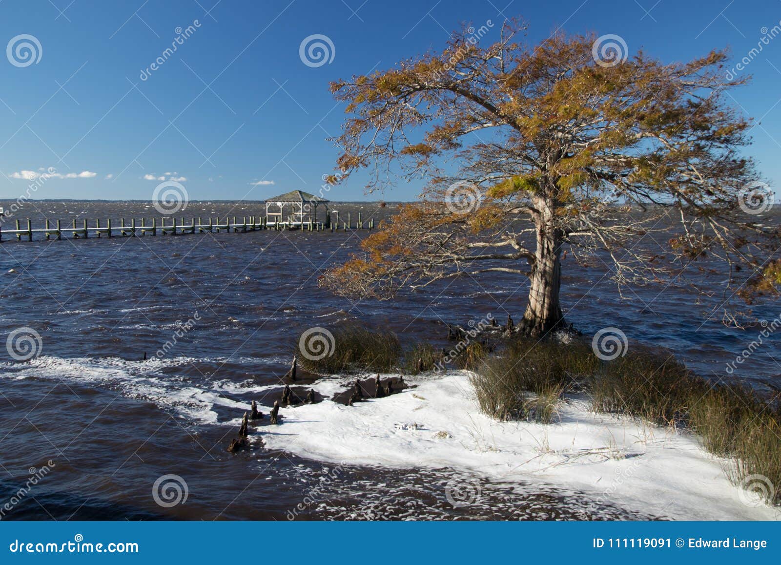 Boardwalk Area On The Outer Banks Of North Carolina Stock Image Image