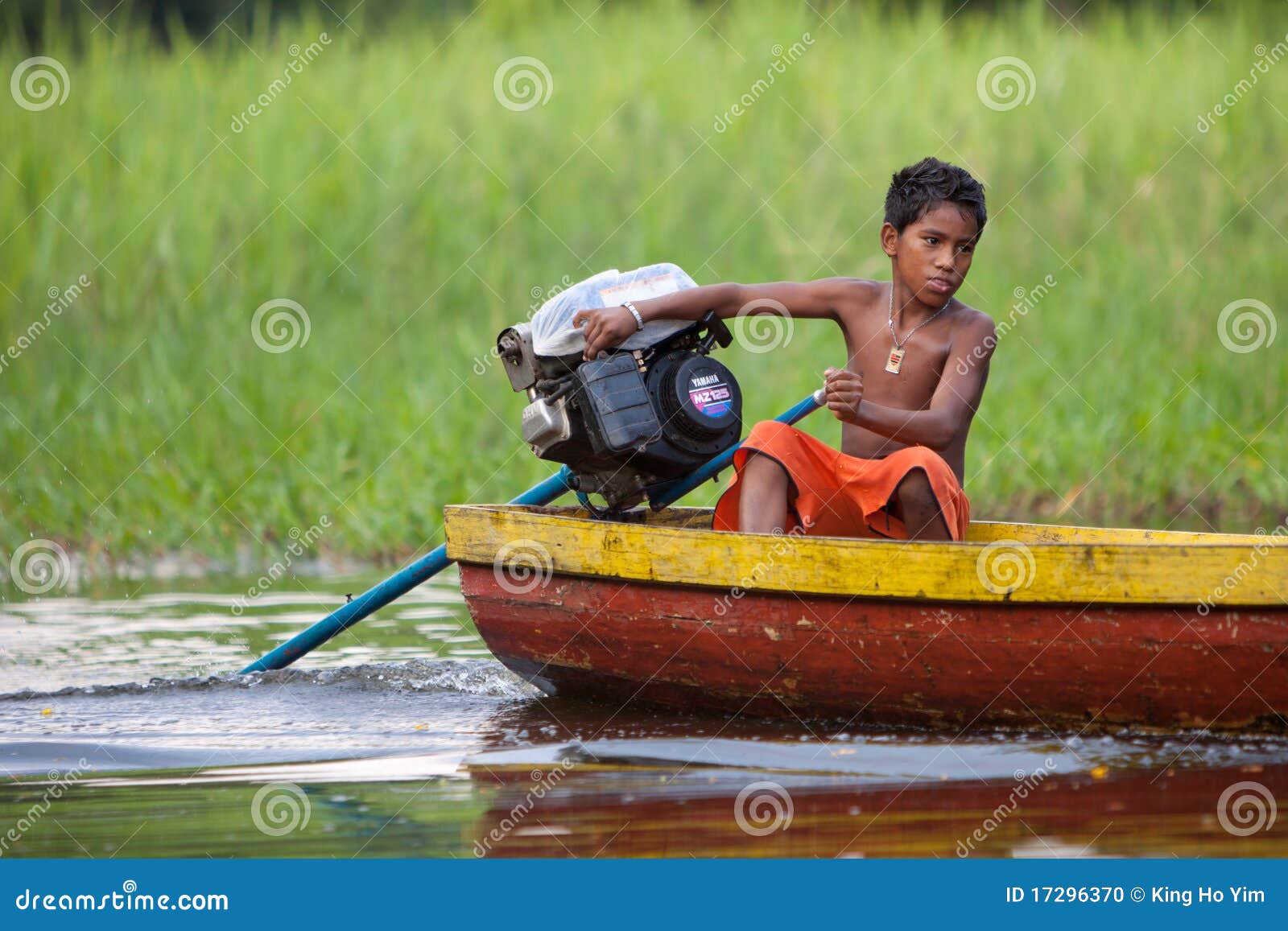 Boat on Amazon River editorial image. Image of tourist 17296370